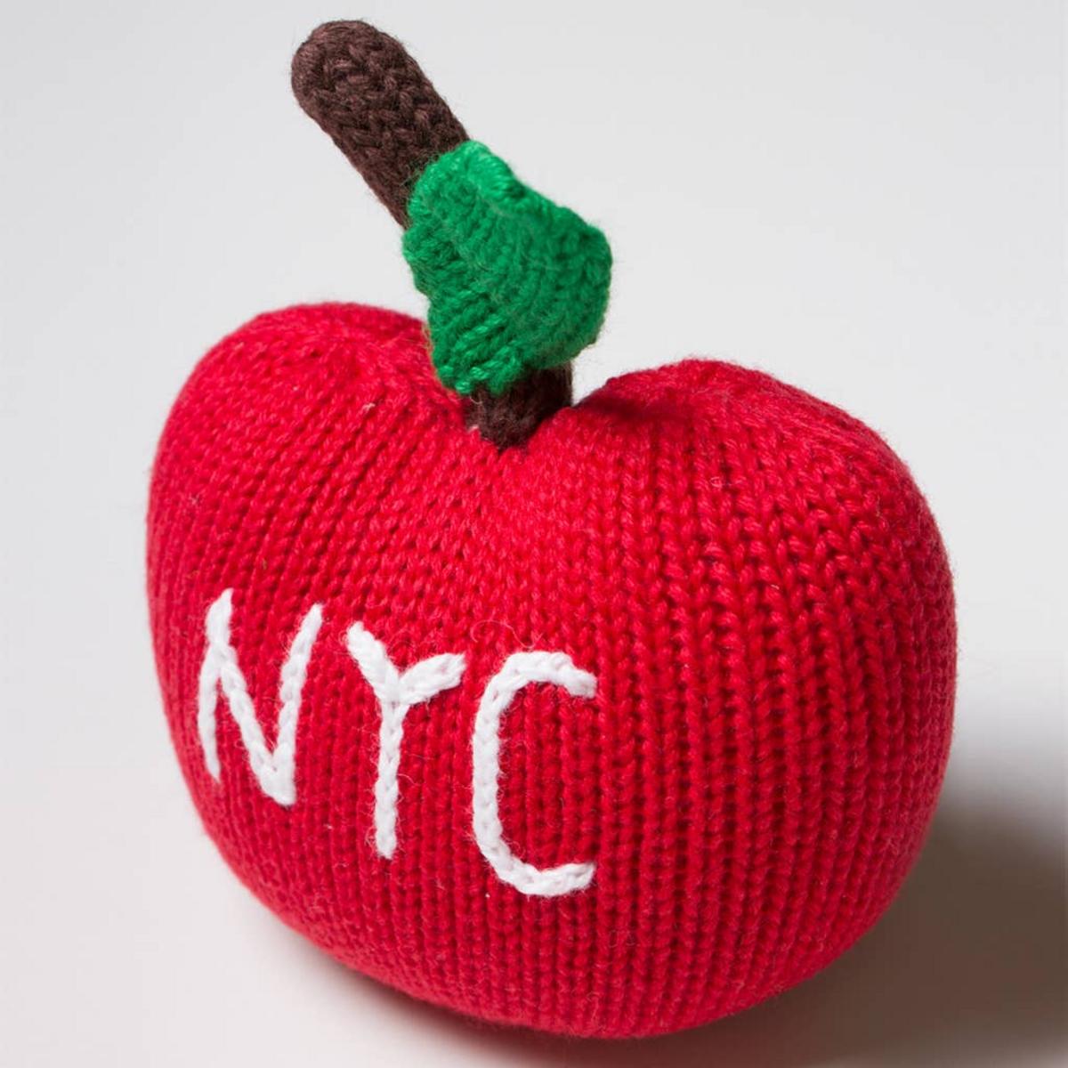 Estella Organic Baby Toy - Big Apple Rattle