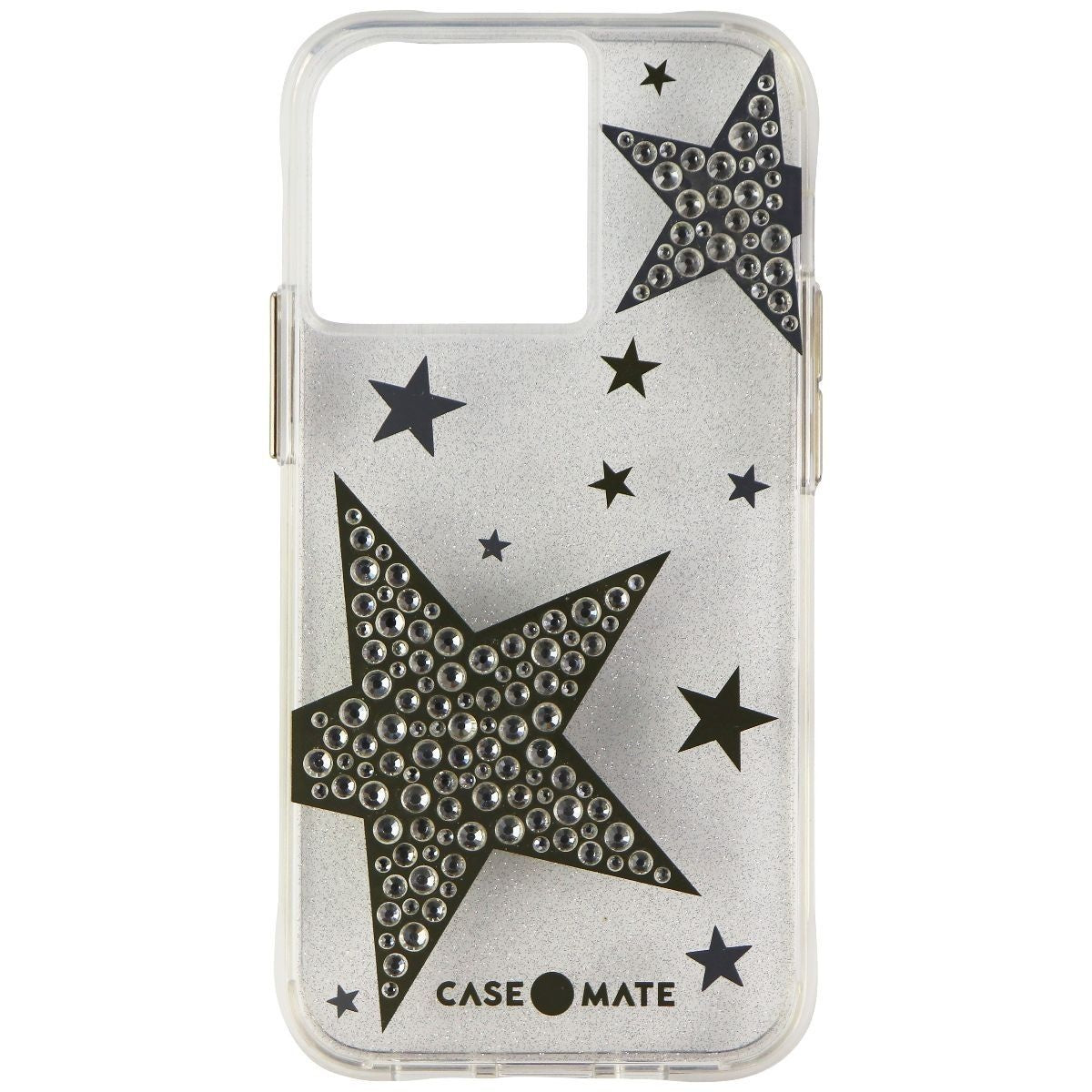 Case-Mate Sheer Superstar Case for iPhone 13 Pro - Clear/Rhinestone Stars - New