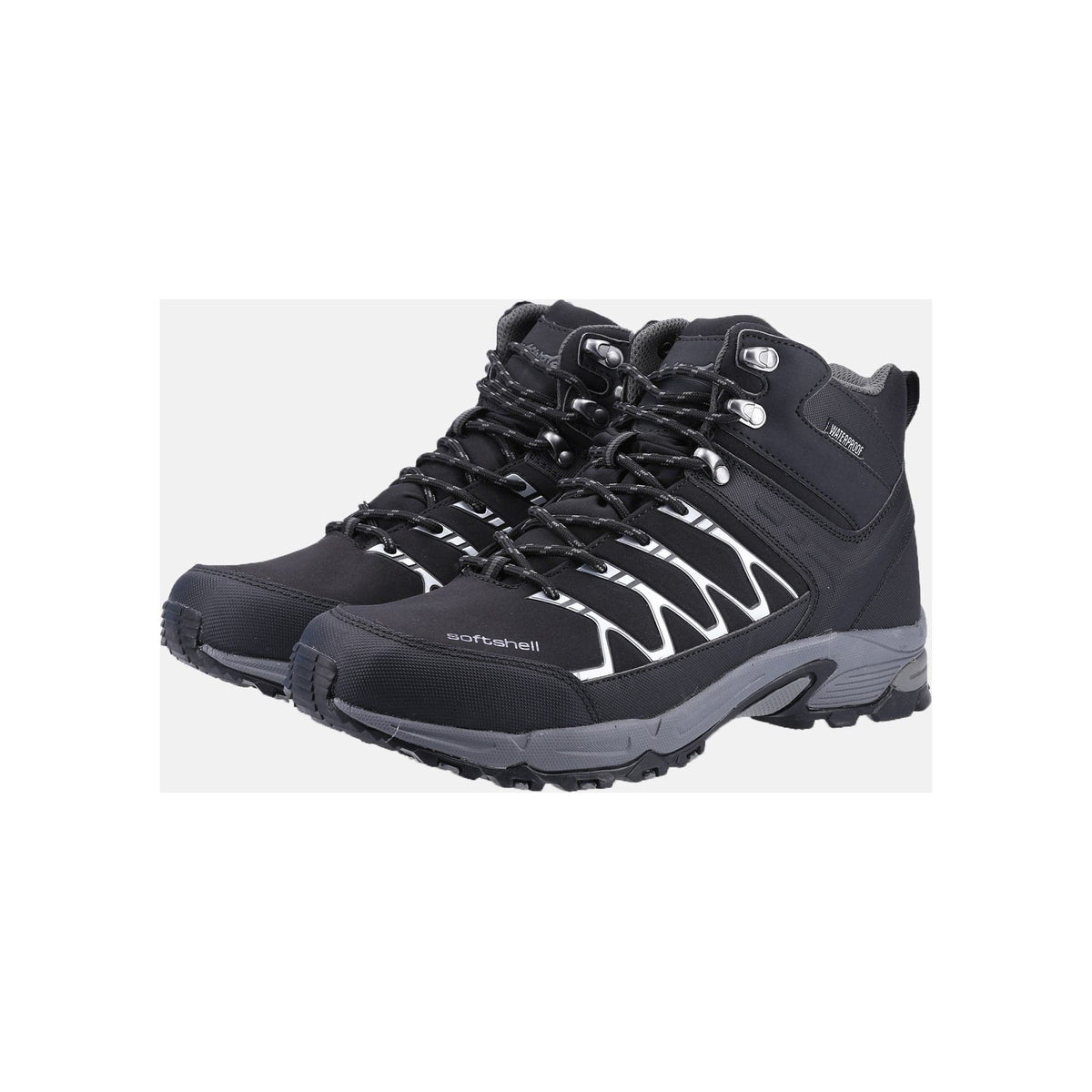 Cotswold Abbeydale Mens Mid Hiker - Black/Grey