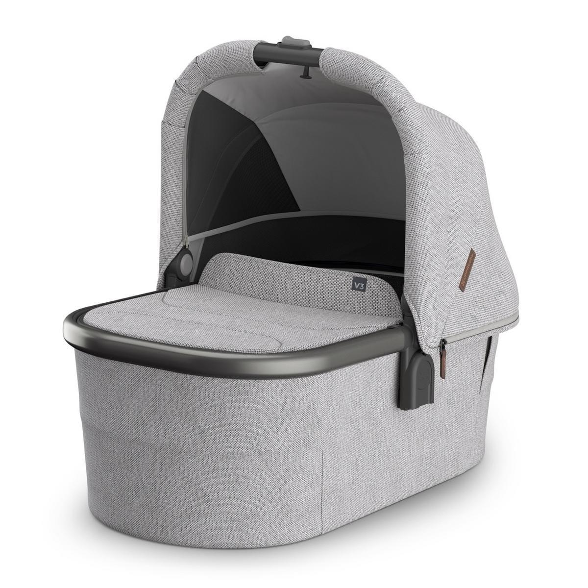 UPPAbaby OPEN BOX Vista, Cruz, Ridge Bassinet V3 - Beau (Grey