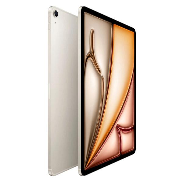 iPad Air 13" (M2, 2024) 256GB - Starlight (Wi-Fi + Cellular)