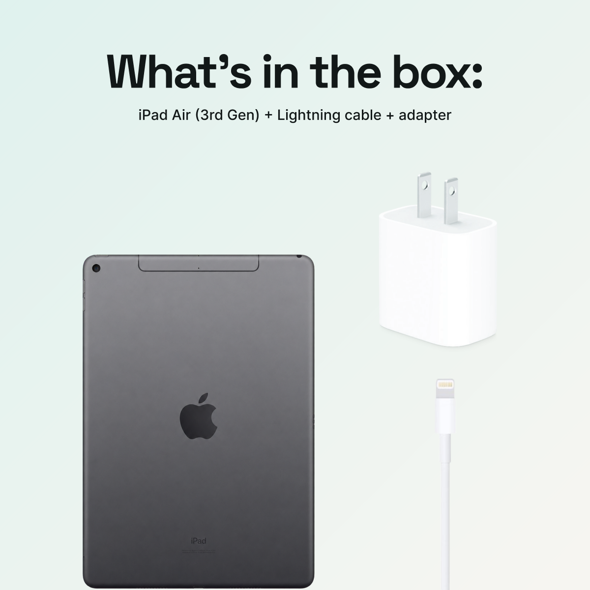 iPad Air 10.5" (3rd Gen, 2019) 256GB - Space Gray (Wi-Fi + Cellular)