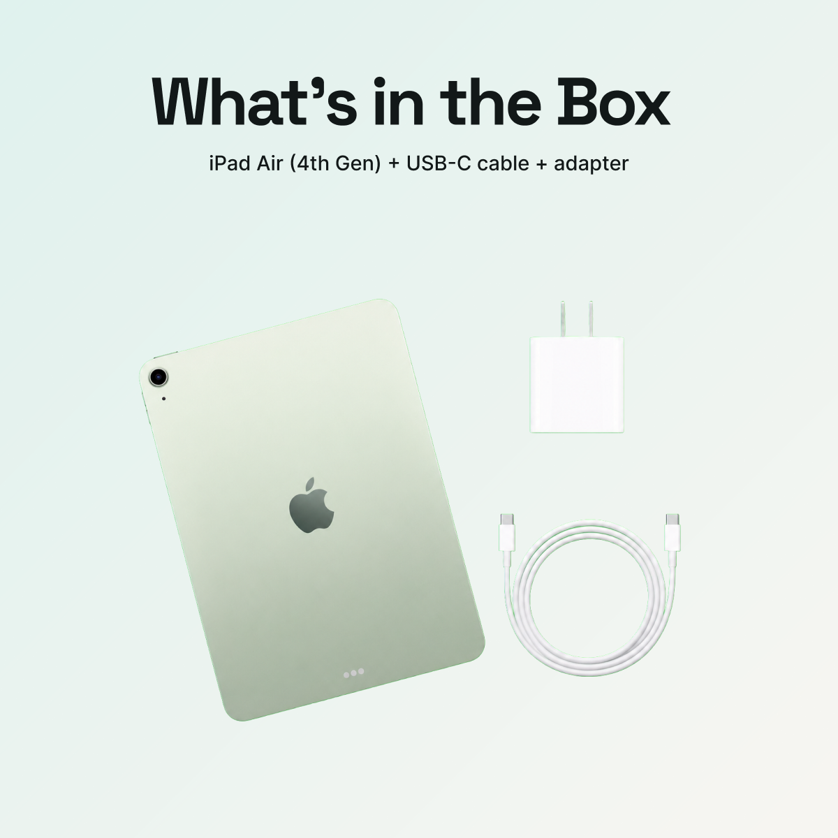 iPad Air 10.9" (4th Gen, 2020) 64GB - Green (Wi-Fi)