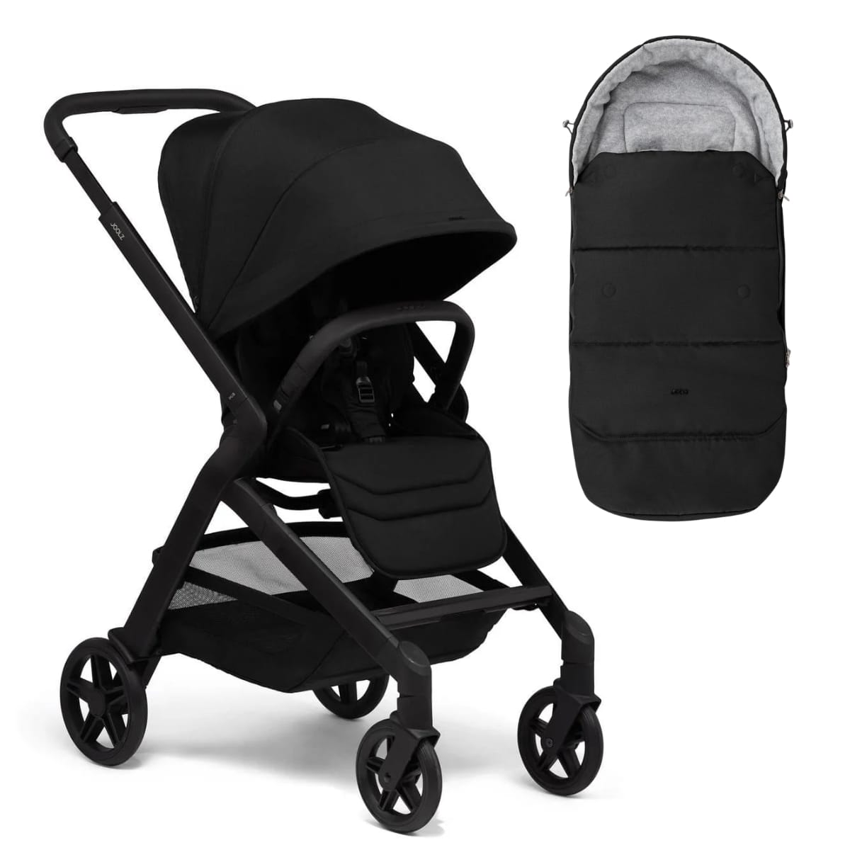 Joolz Hub2 Stroller + Footmuff Bundle - Space Black