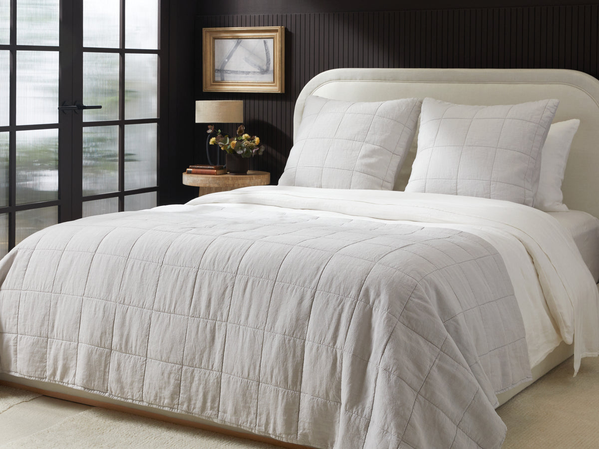 Linen Sheet Set - White F/Q