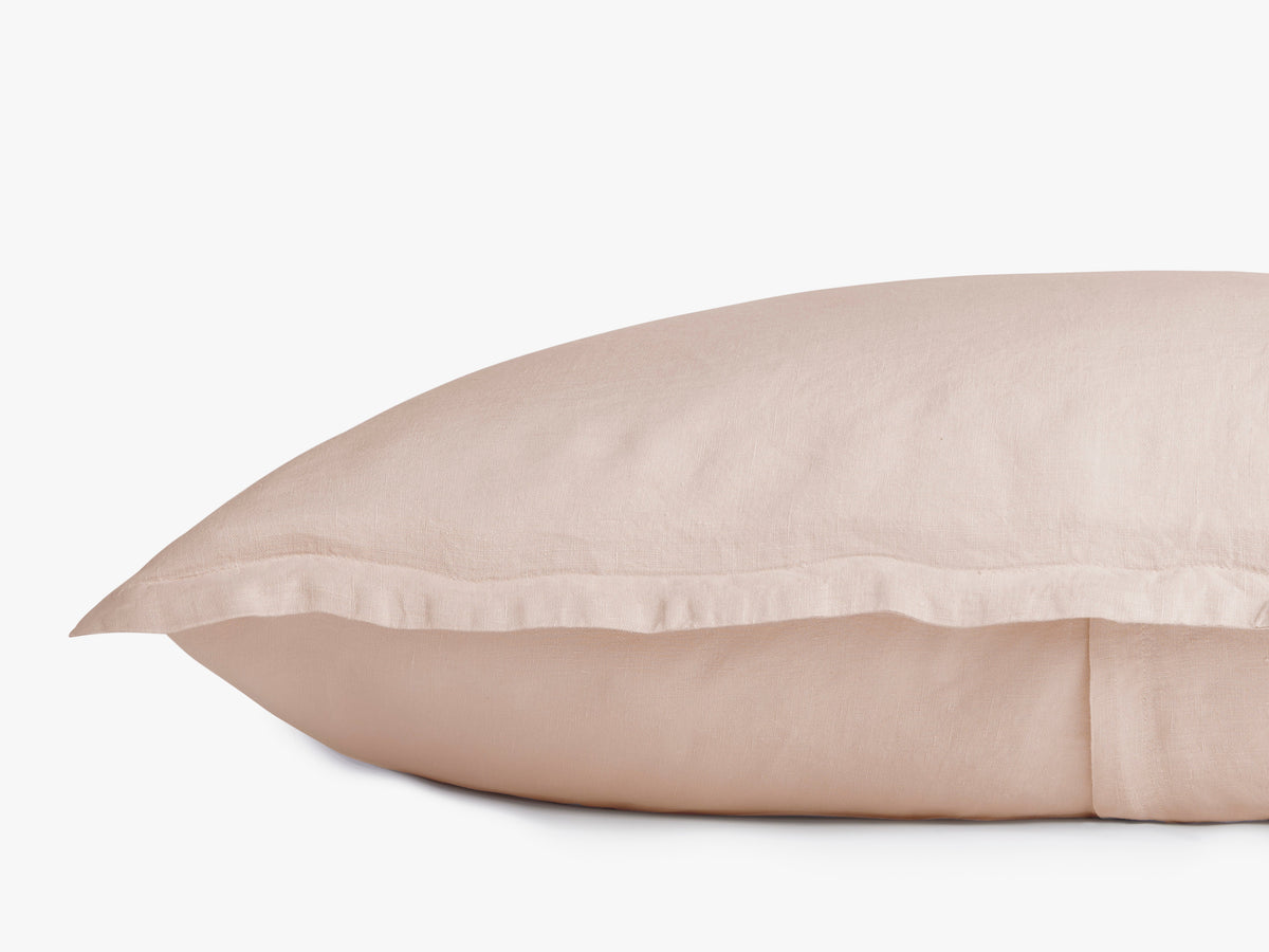 Linen Euro Sham (Melon)