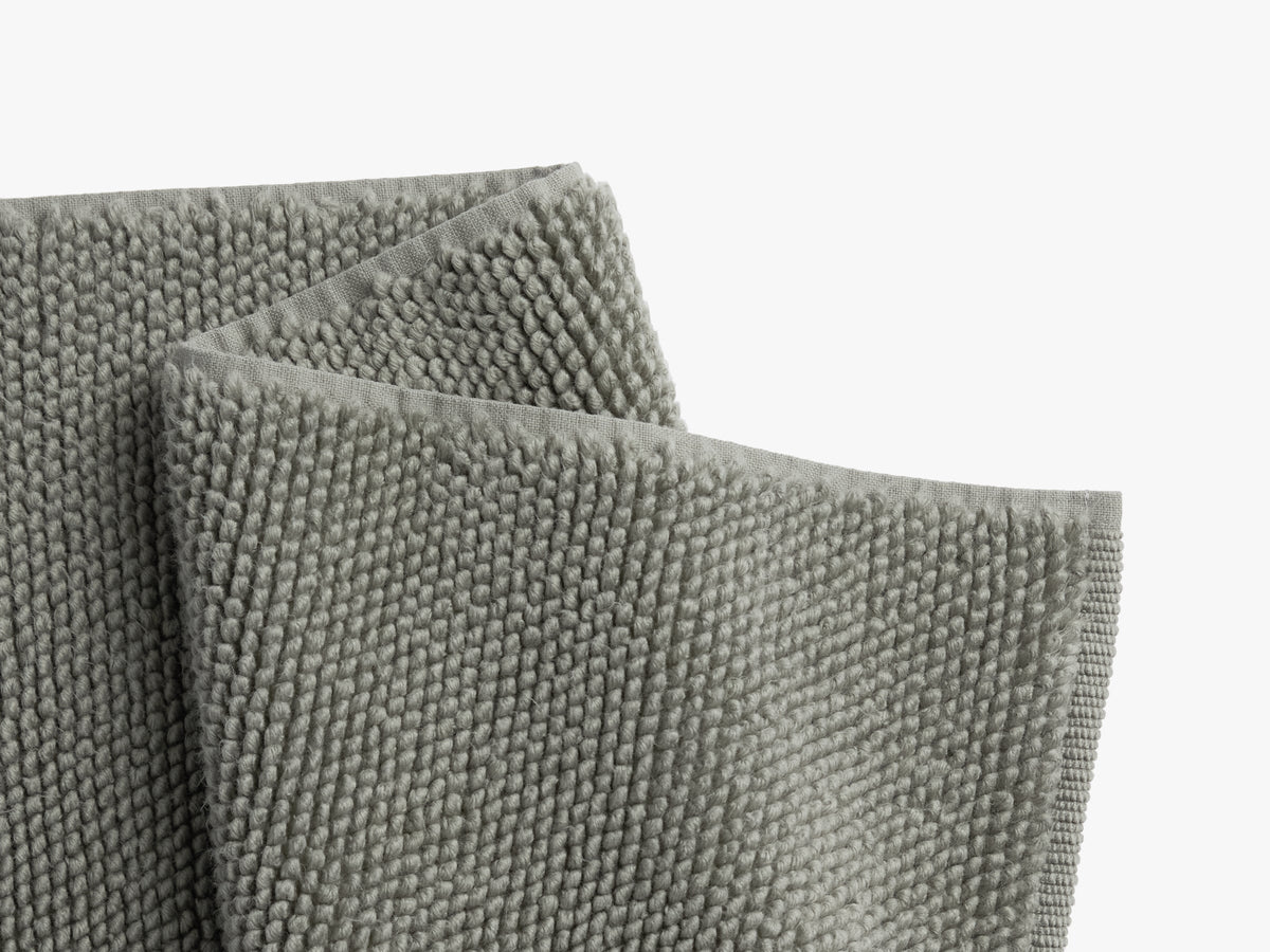Looped Bath Rug (Moss)