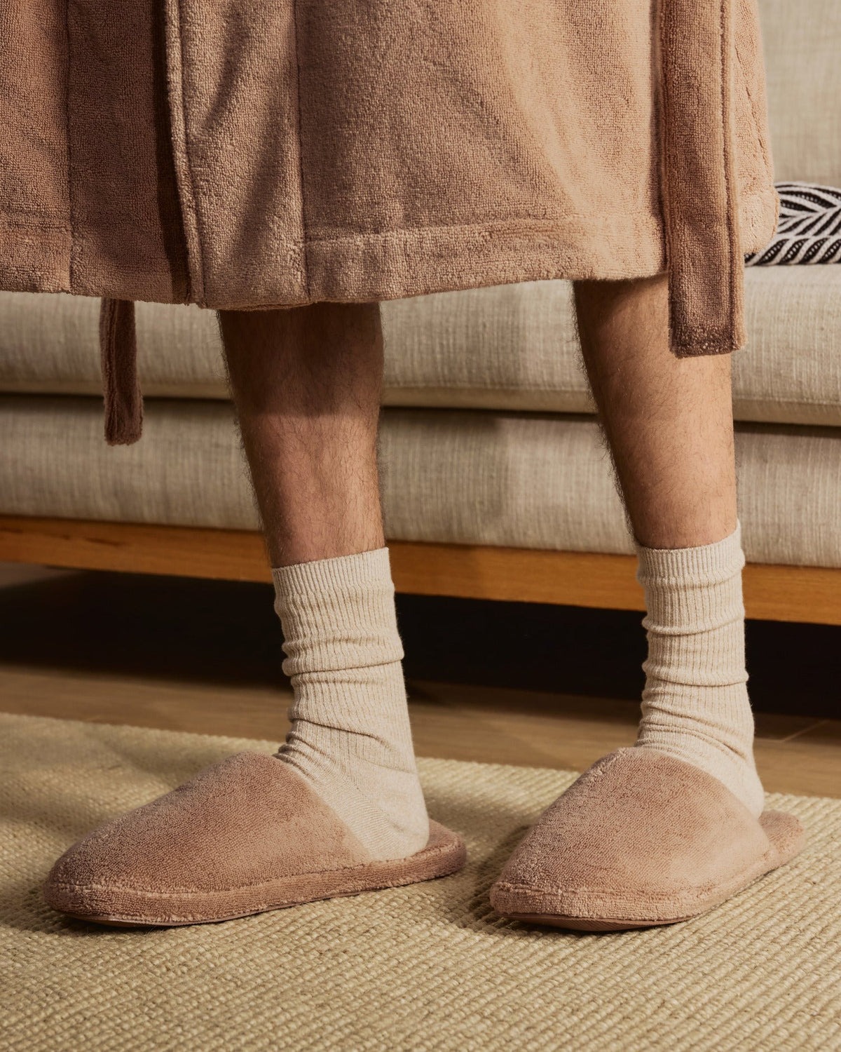Classic Plush Slippers (Adobe)