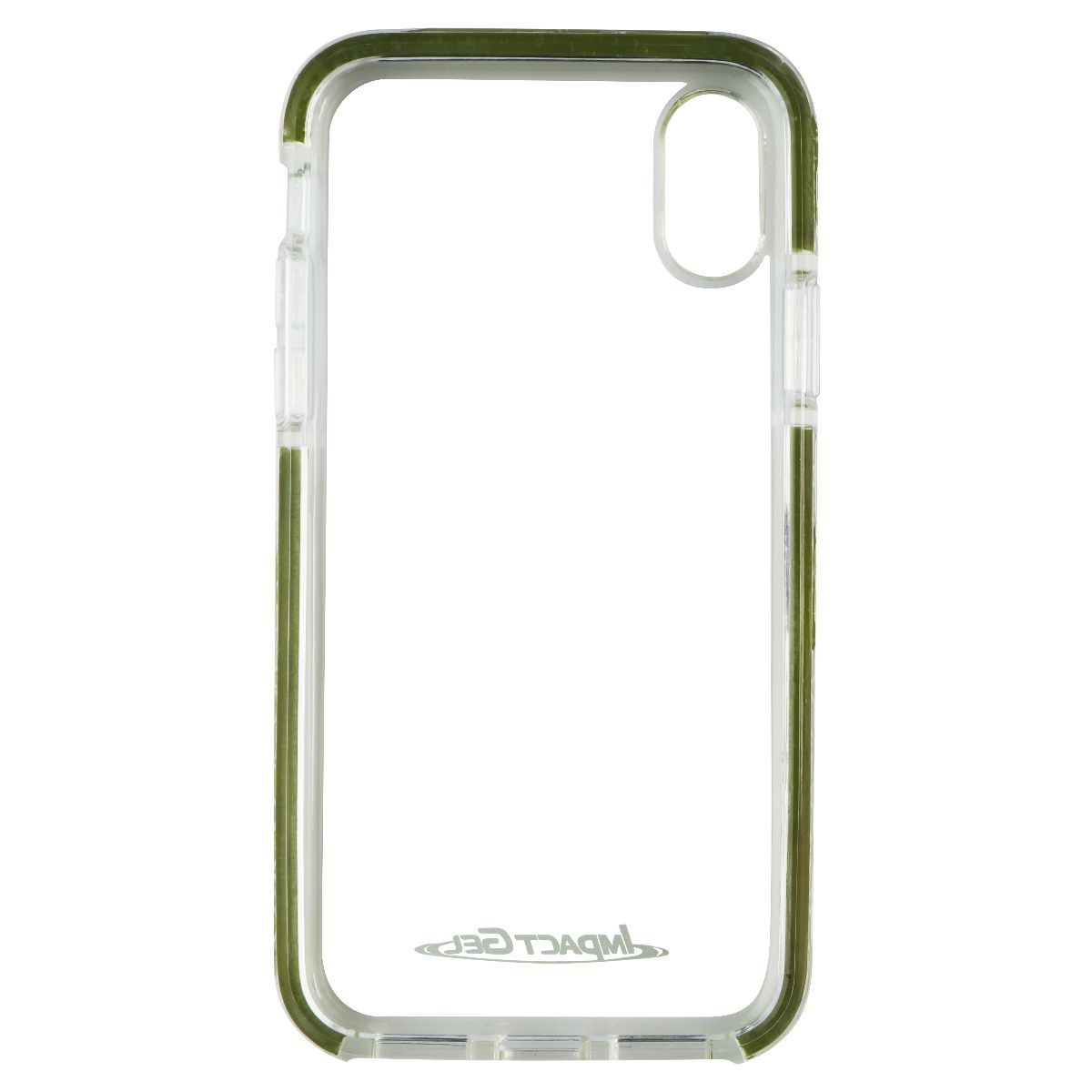 Impact Gel Crusader Lite Series Case for Apple iPhone Xs/X - Green / Clear - New