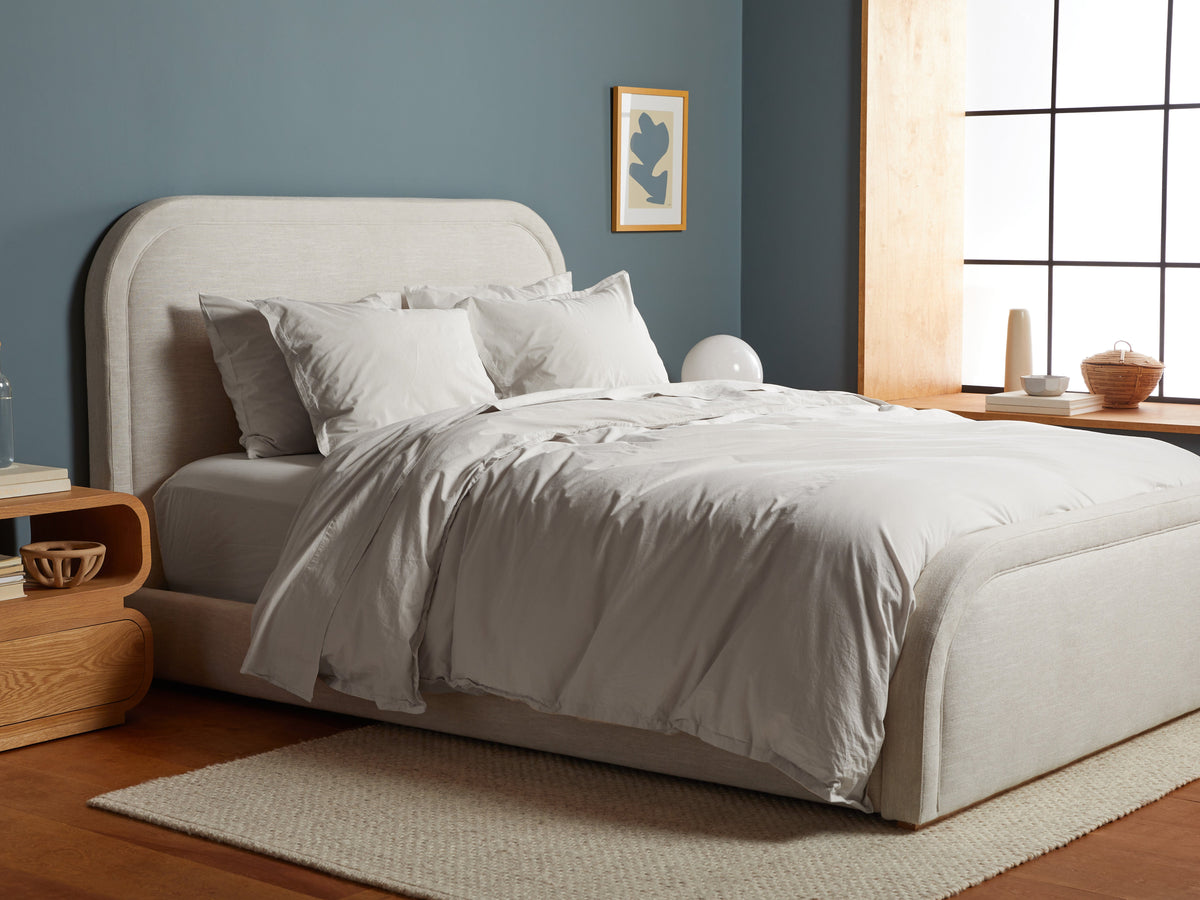 Percale Sham Set - FINAL SALE (Sand)
