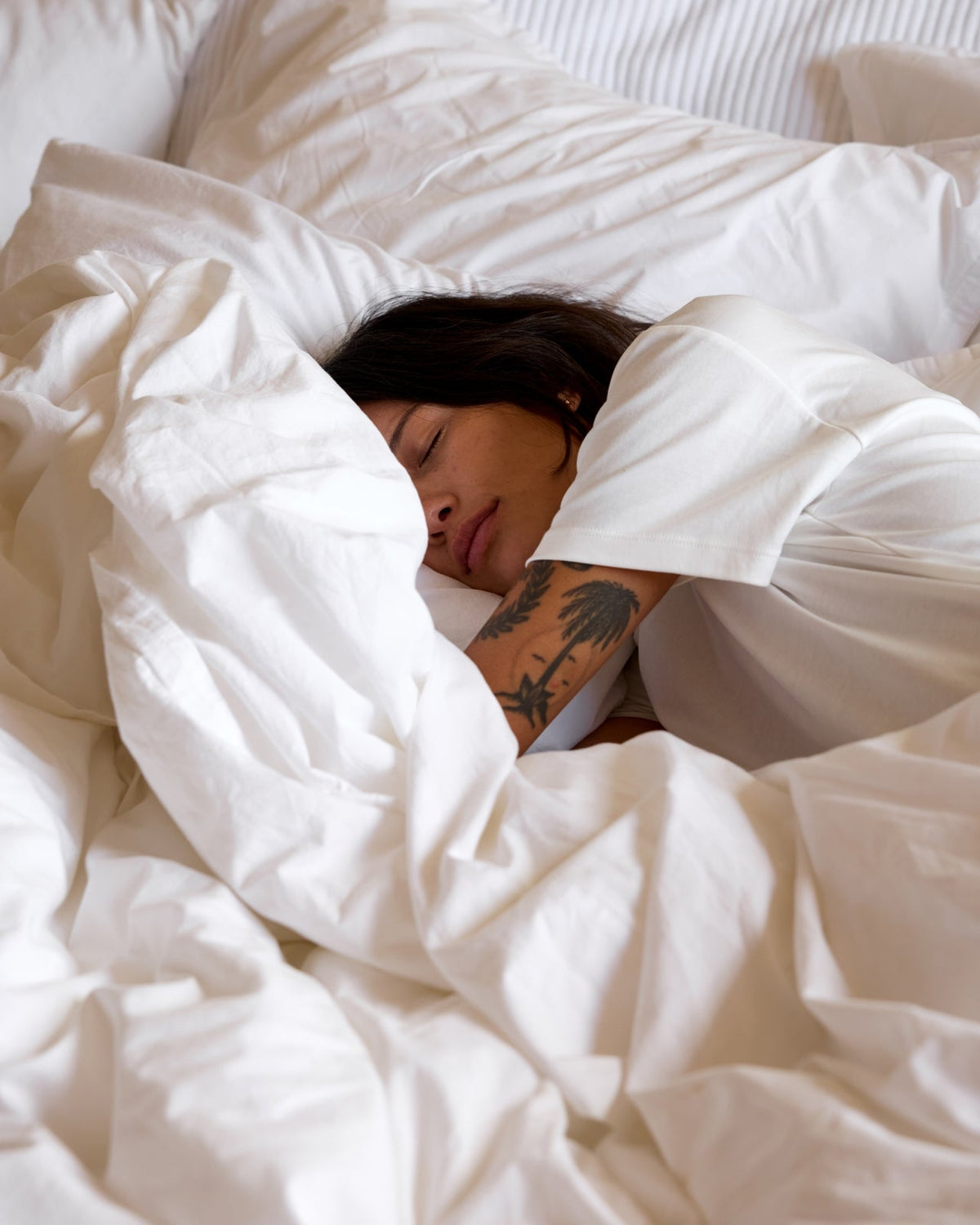 Percale Sheet Set - White K/CK
