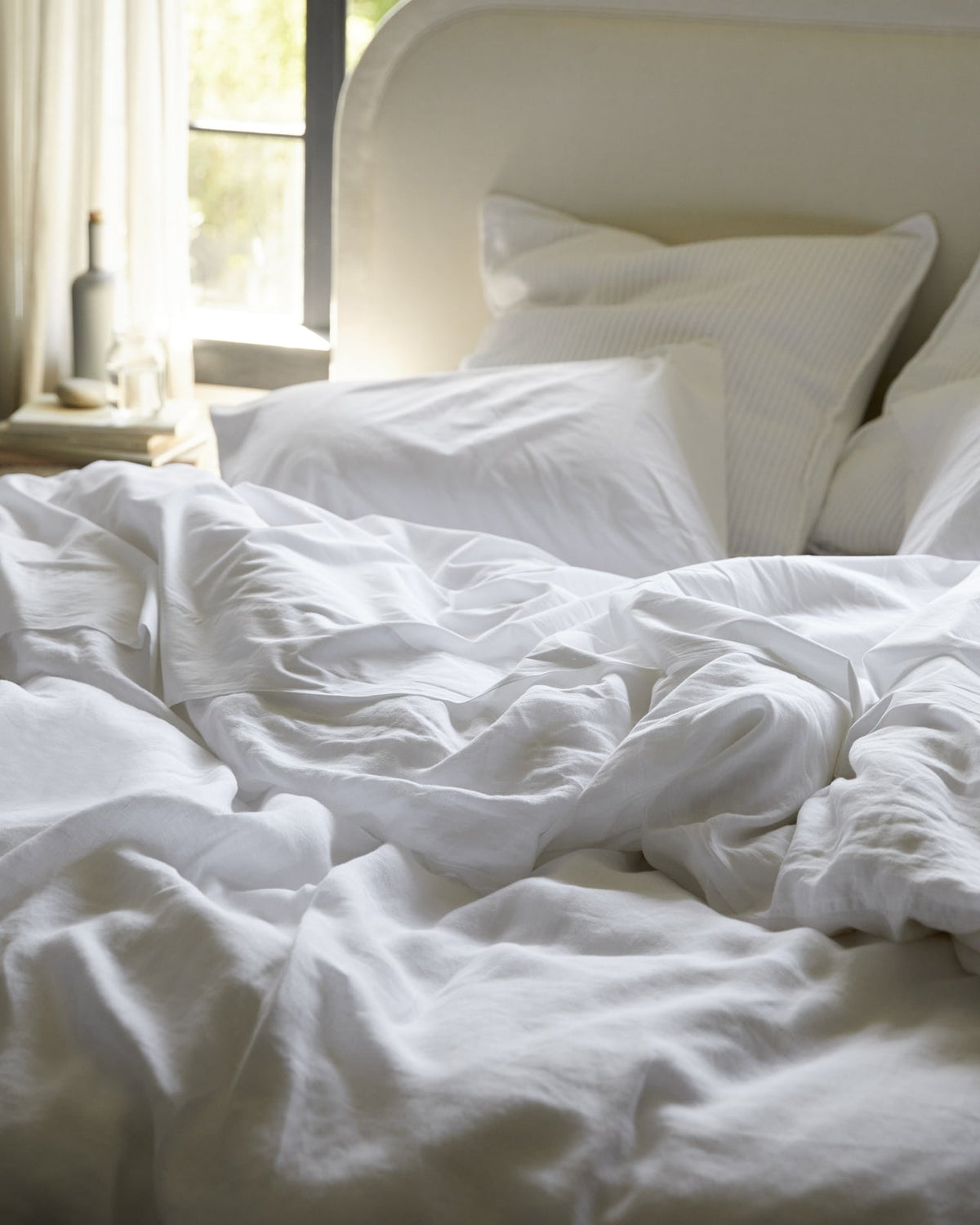 Percale Venice Set - White K/CK