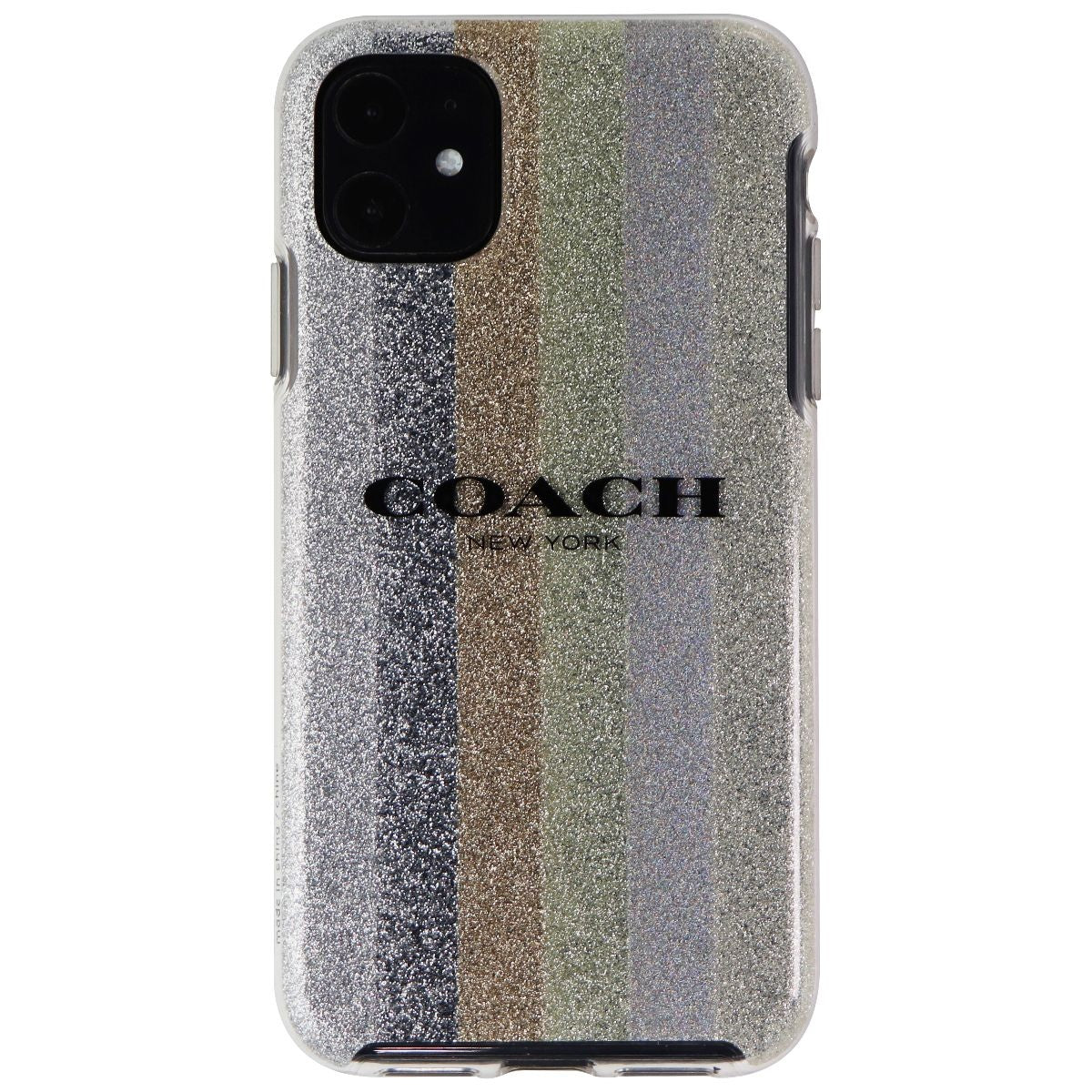 Coach Protective Case for Apple iPhone 11 (6.1-inch) - Glitter Americana - New