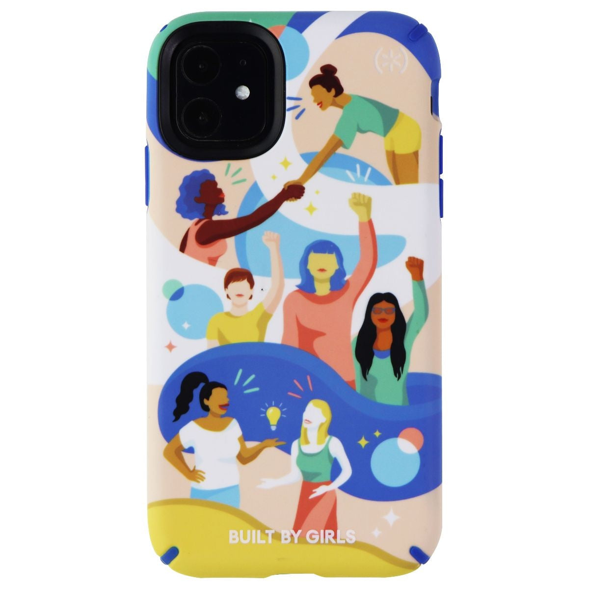 Speck Make My Case Series Hybrid Case for Apple iPhone 11 - Girls / Multi-Color - New