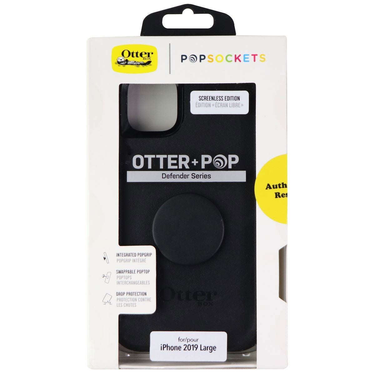 Otter + Pop Defender Series Case for Apple iPhone 11 (6.1-inch) - Black - New