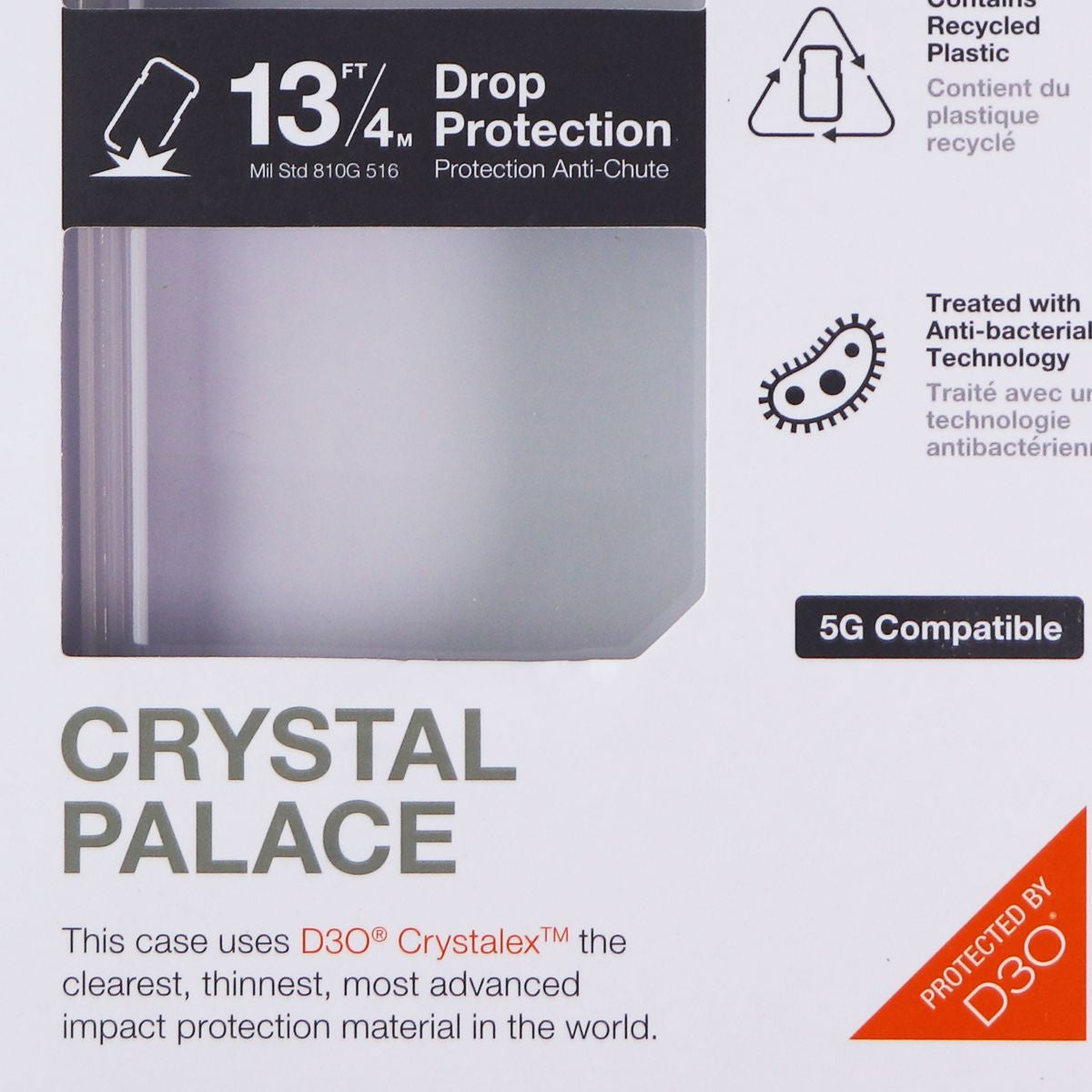 ZAGG Crystal Palace Series Hard Case for Google Pixel 4a (5G) - Clear - New