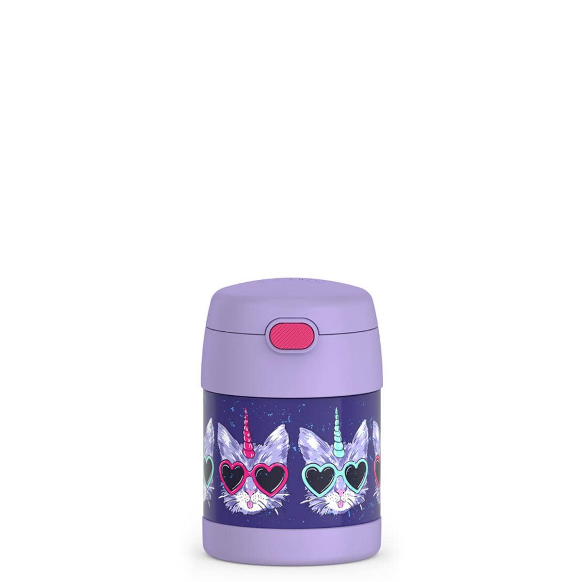 Thermos FUNtainer Stainless Steel Food Jar, 10oz - Cool Caticorns