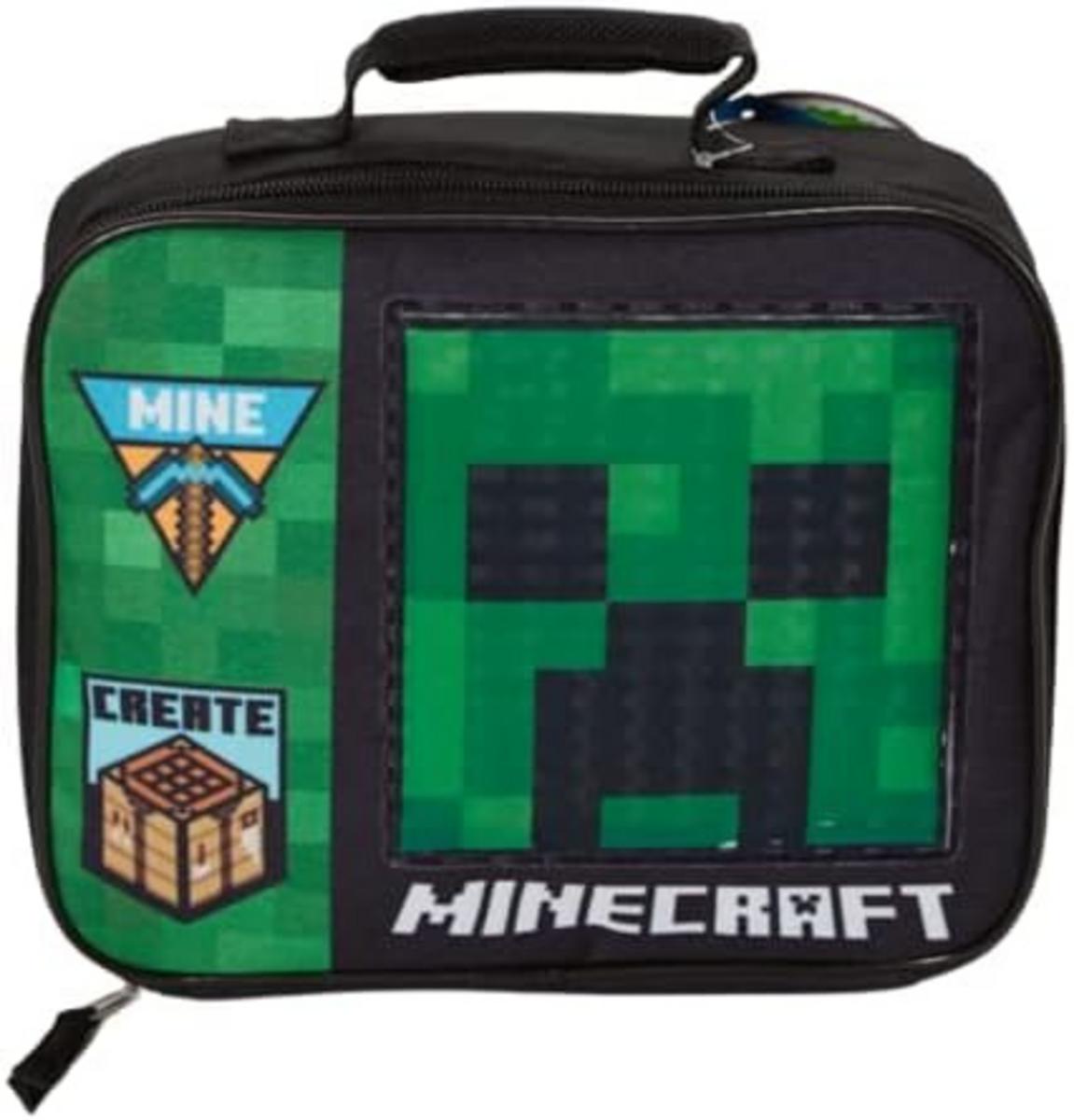 Thermos Soft Lunch Box - Minecraft
