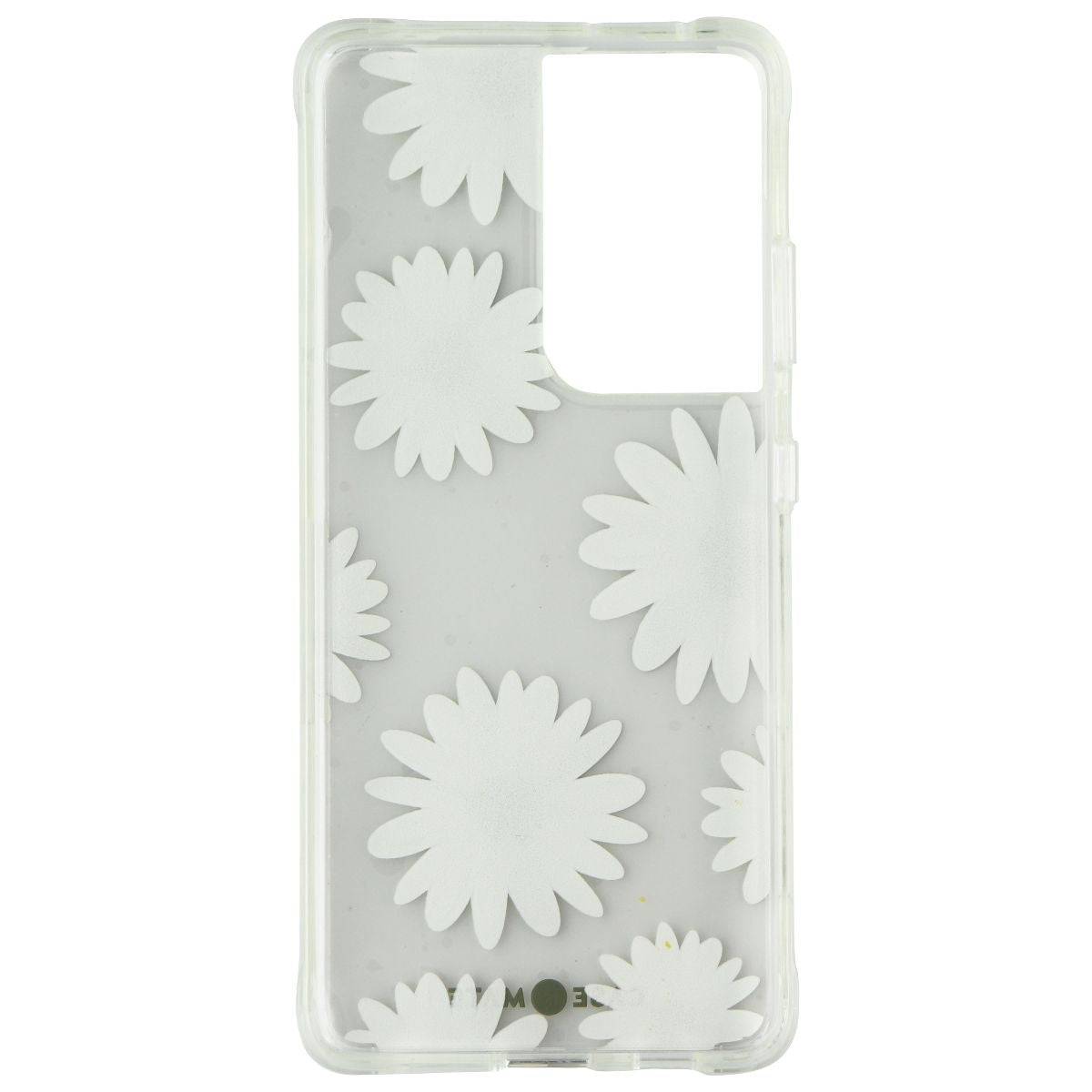 Case-Mate Prints Series Case for Samsung Galaxy S21 Ultra 5G - Glitter Daisies - New