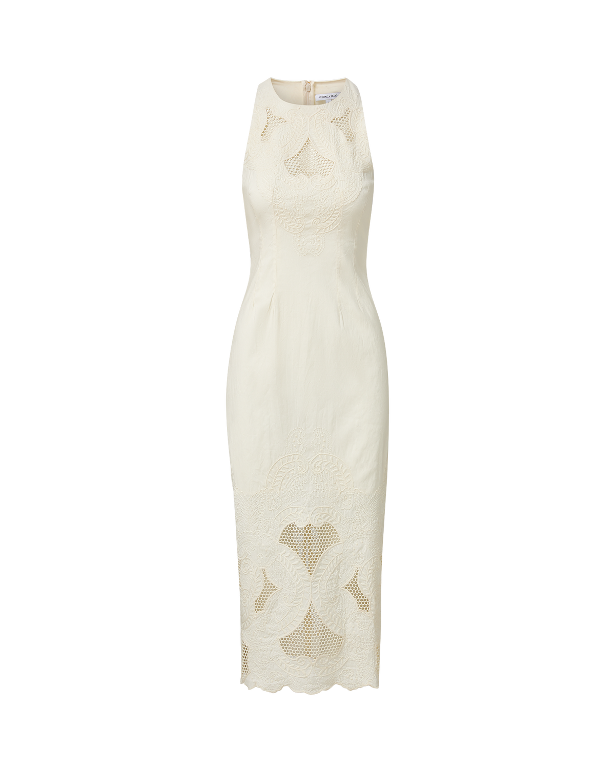 Upten Eyelet Midi Dress