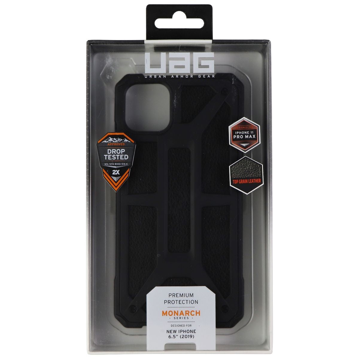 Urban Armor Gear Monarch Series Case for Apple iPhone 11 Pro Max - Black - New