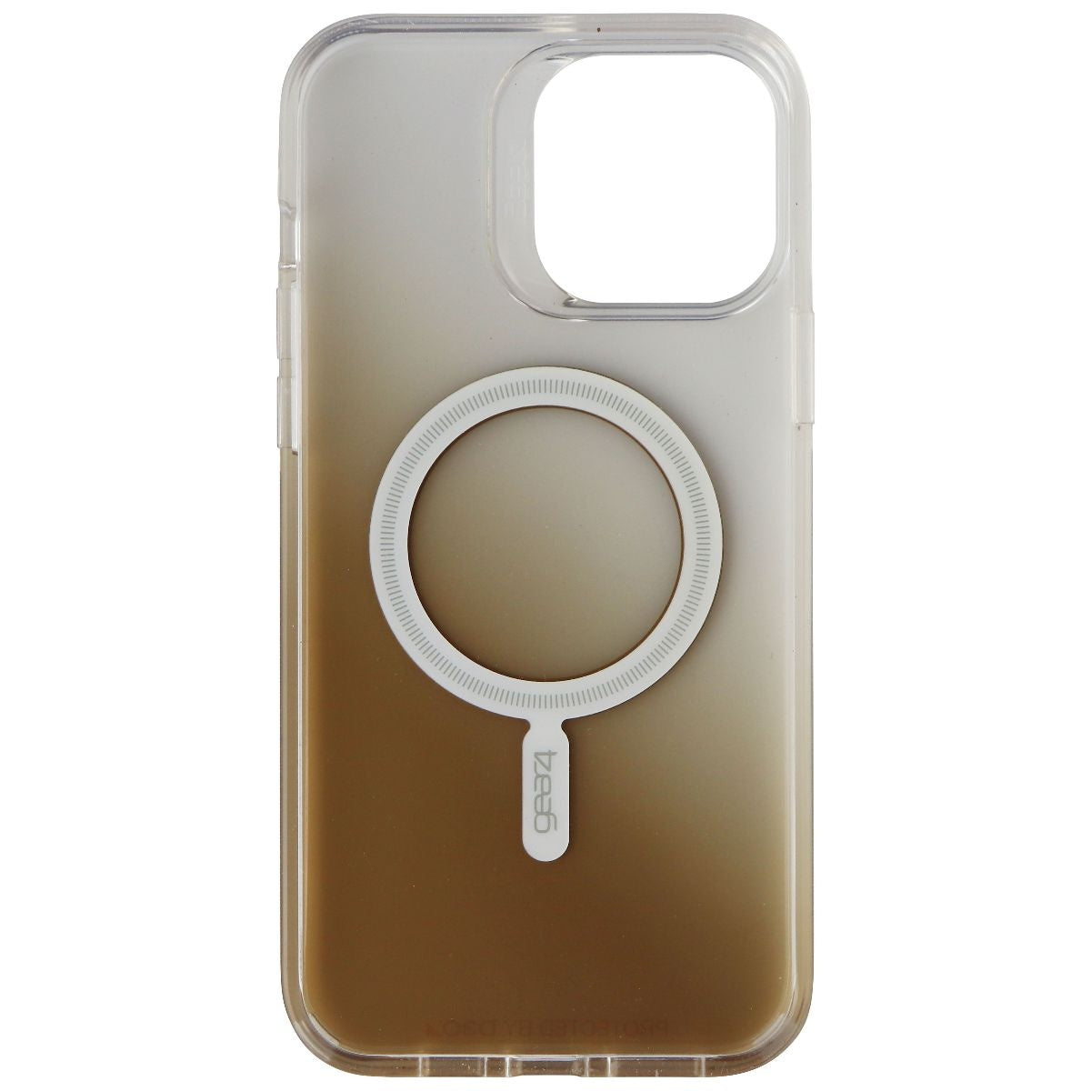 ZAGG Milan Snap Case for MagSafe for Apple iPhone 13 Pro Max - Gold/Clear - New