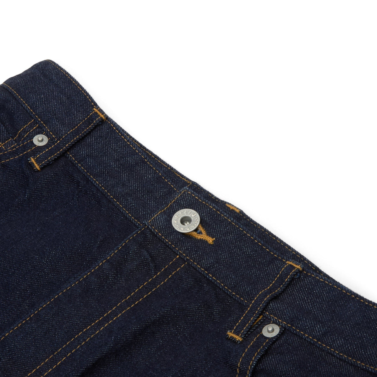 A Bathing Ape Ape Head Embroidery 12 OZ Denim Skirt (Indigo)