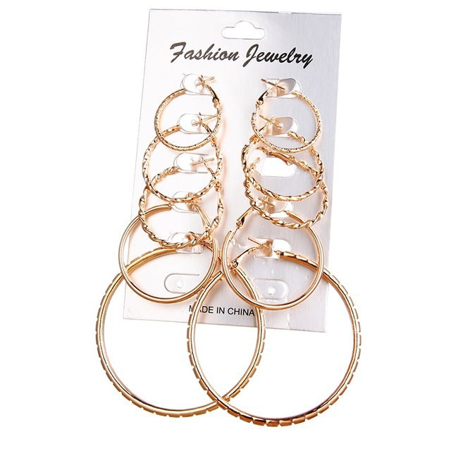 Hot Selling Accessories, Rock Exaggerated Earrings