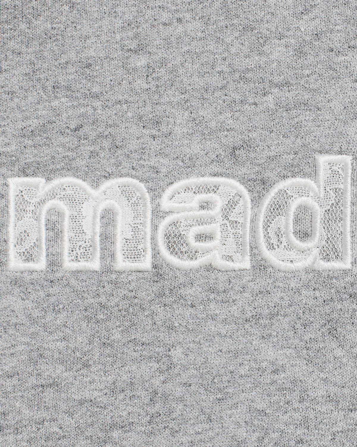 Lace Trim Midweight Hoodie
