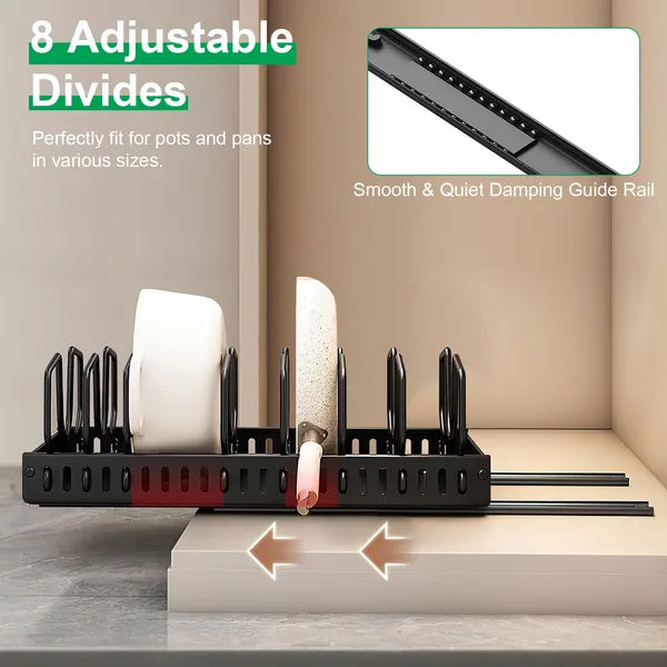 Pull-Out Pots & Pans Organizer