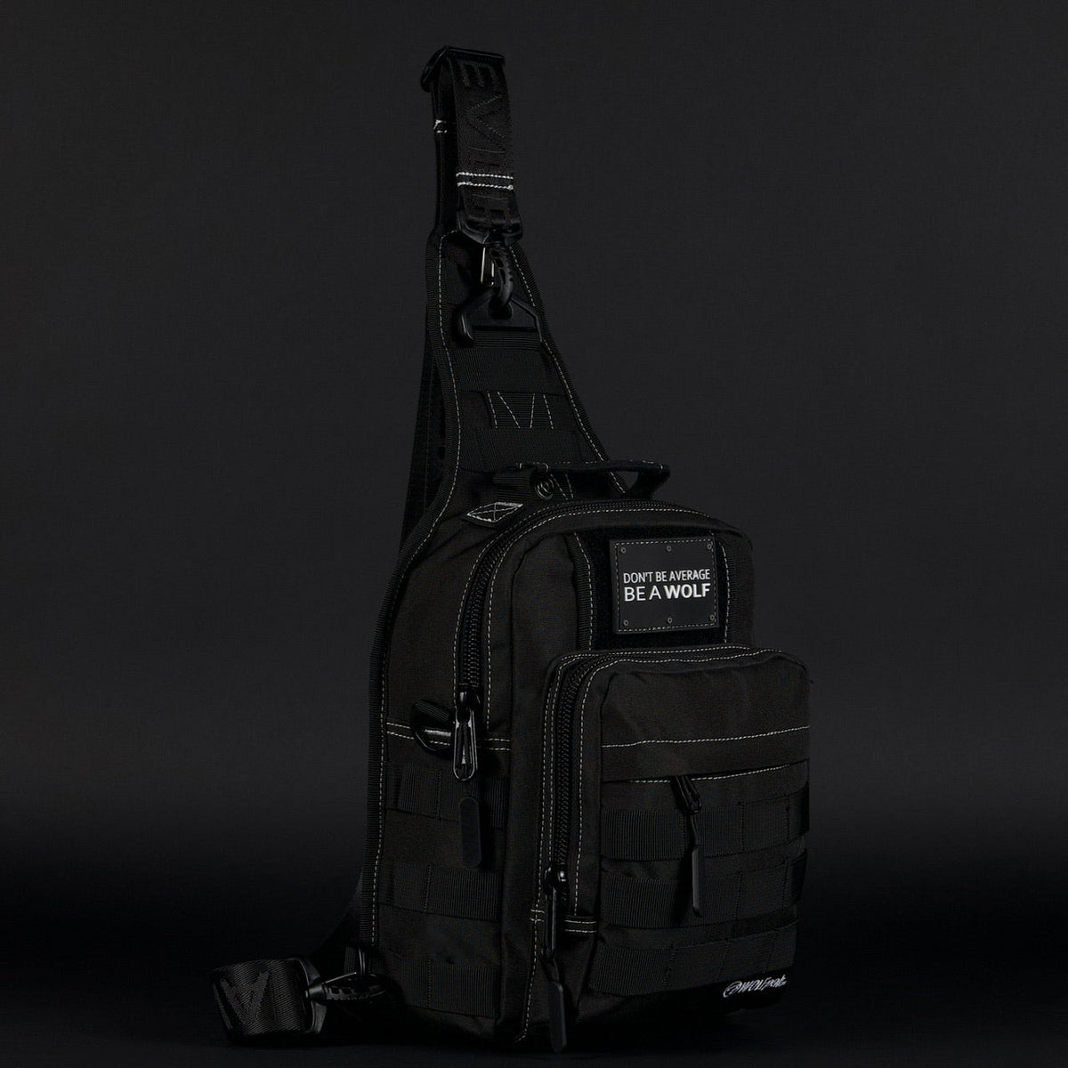 9L Tactical Sling Bag Black Phantom
