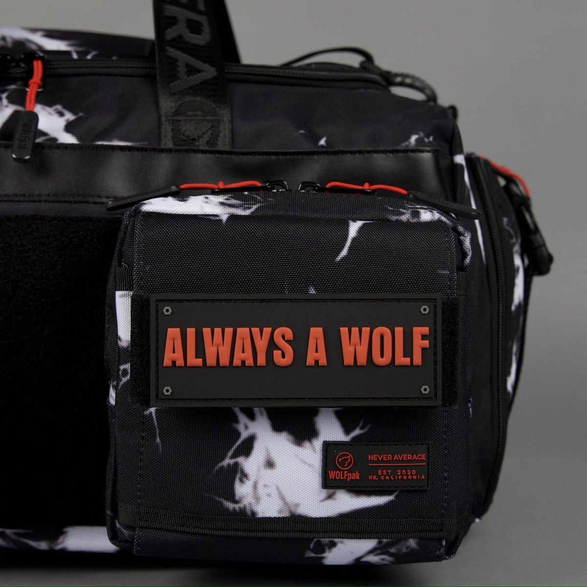 40L Ultimate Duffle Bag Black Lightning Immortal Red (SALE)