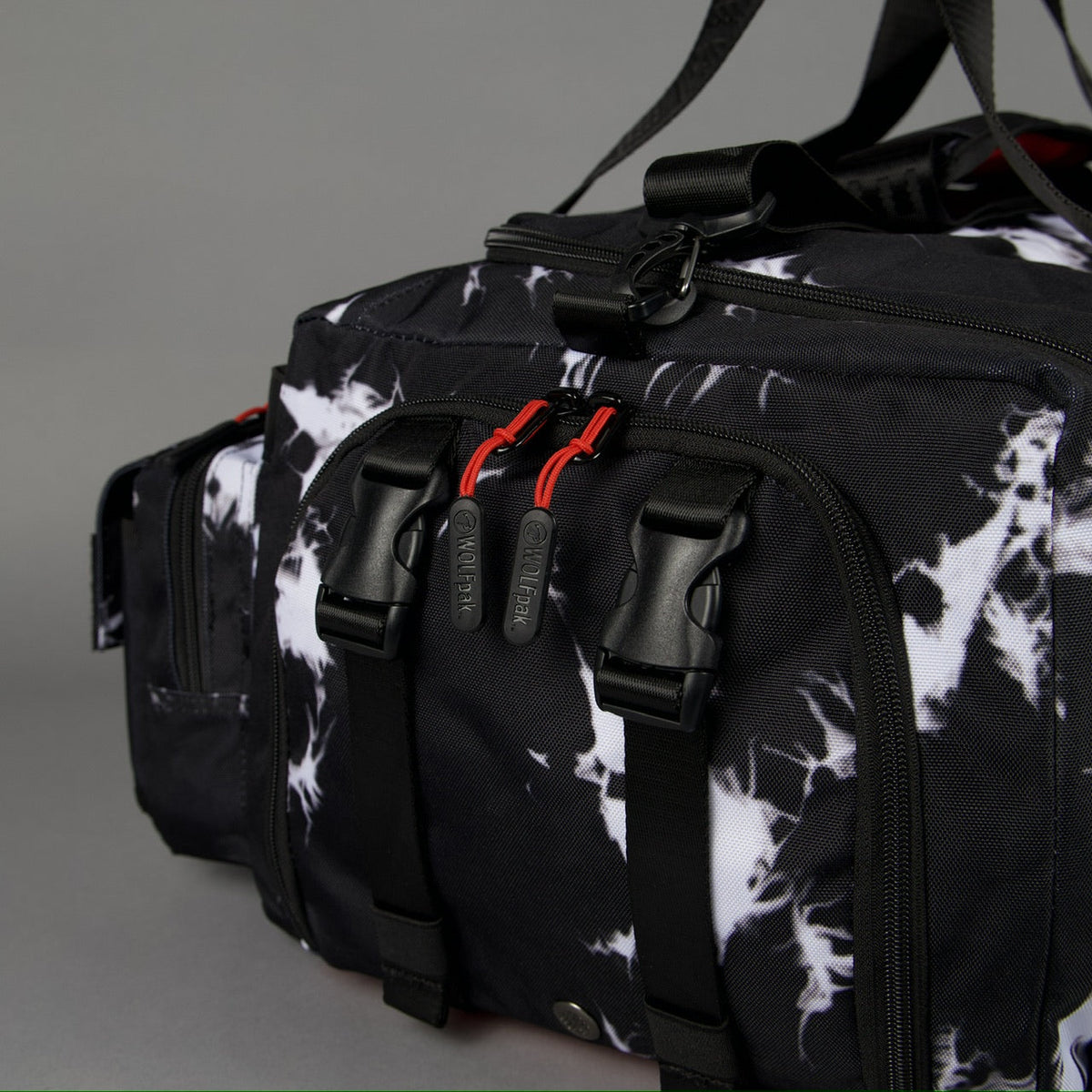 40L Ultimate Duffle Bag Black Lightning Immortal Red (SALE)