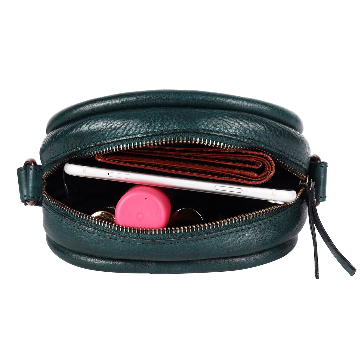 Mundo Leather Crossbody Bag