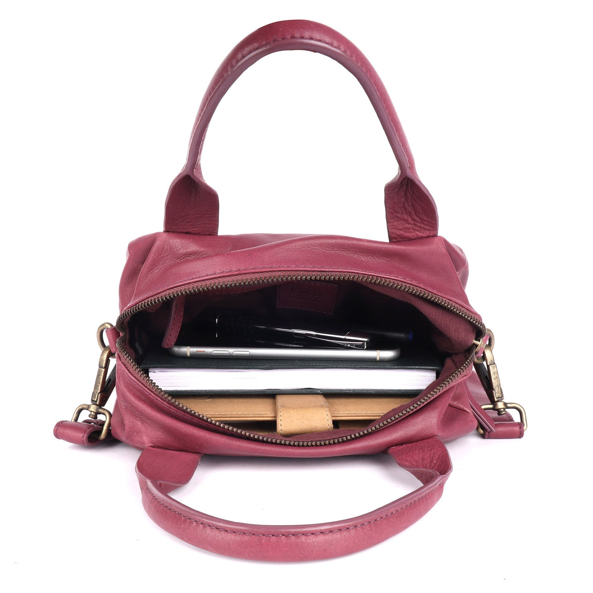 Billie Leather Crossbody Bag