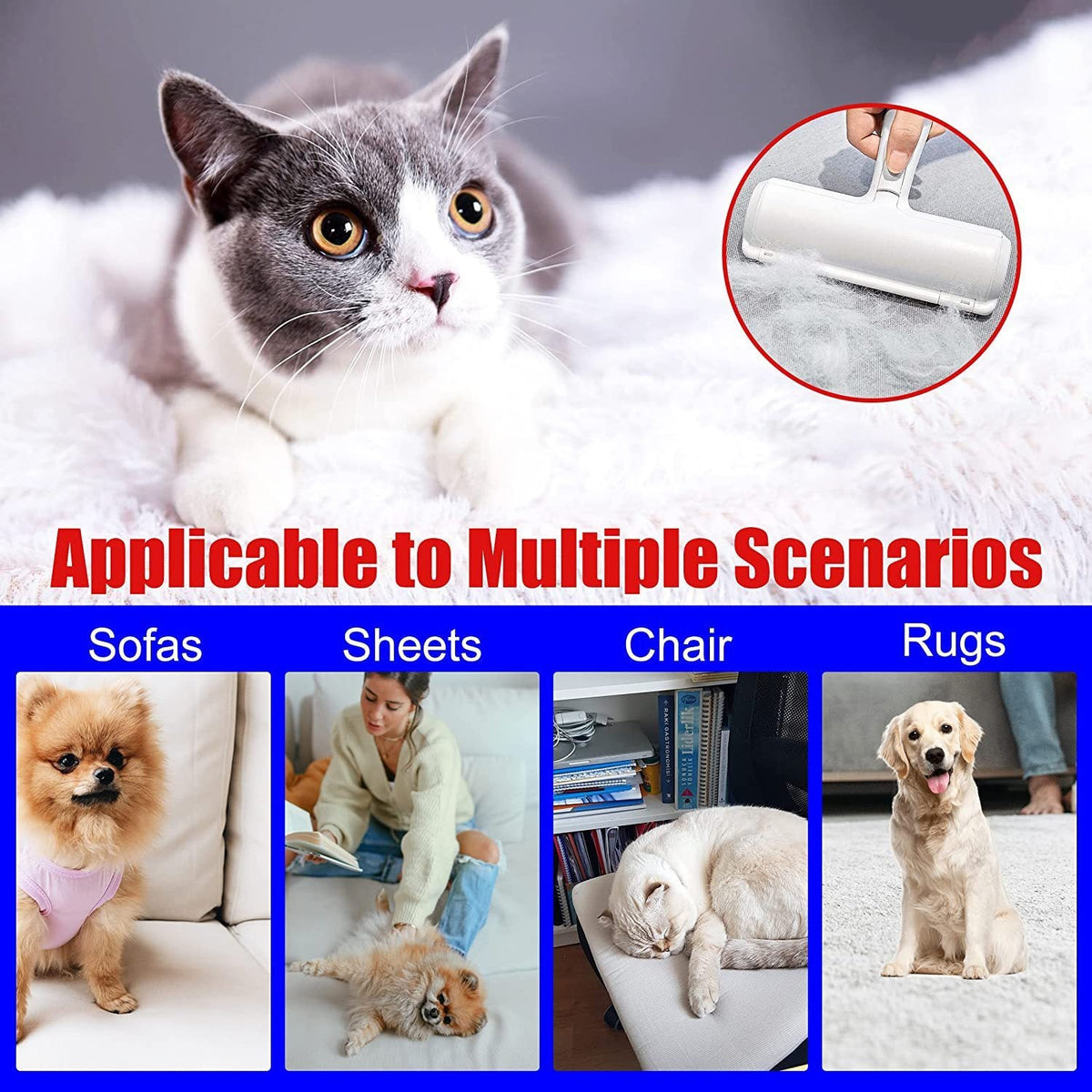 Pet Hair Remover Roller