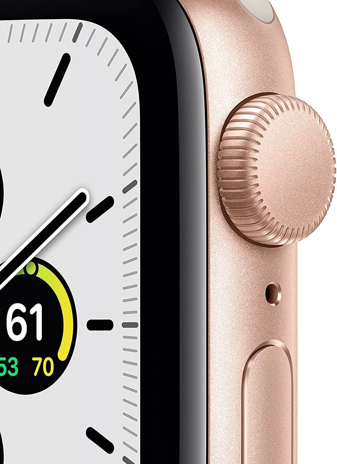 Apple Watch SE (GPS, 40mm) - Gold Aluminum Case with Starlight Sport Band - Regular -MKQ03LL/A