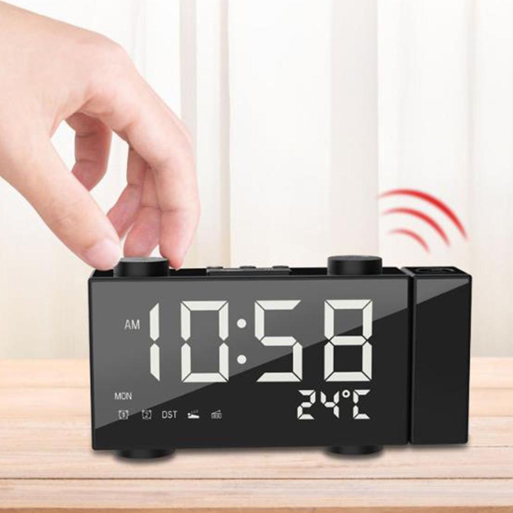 FM Radio Projection Alarm Clock