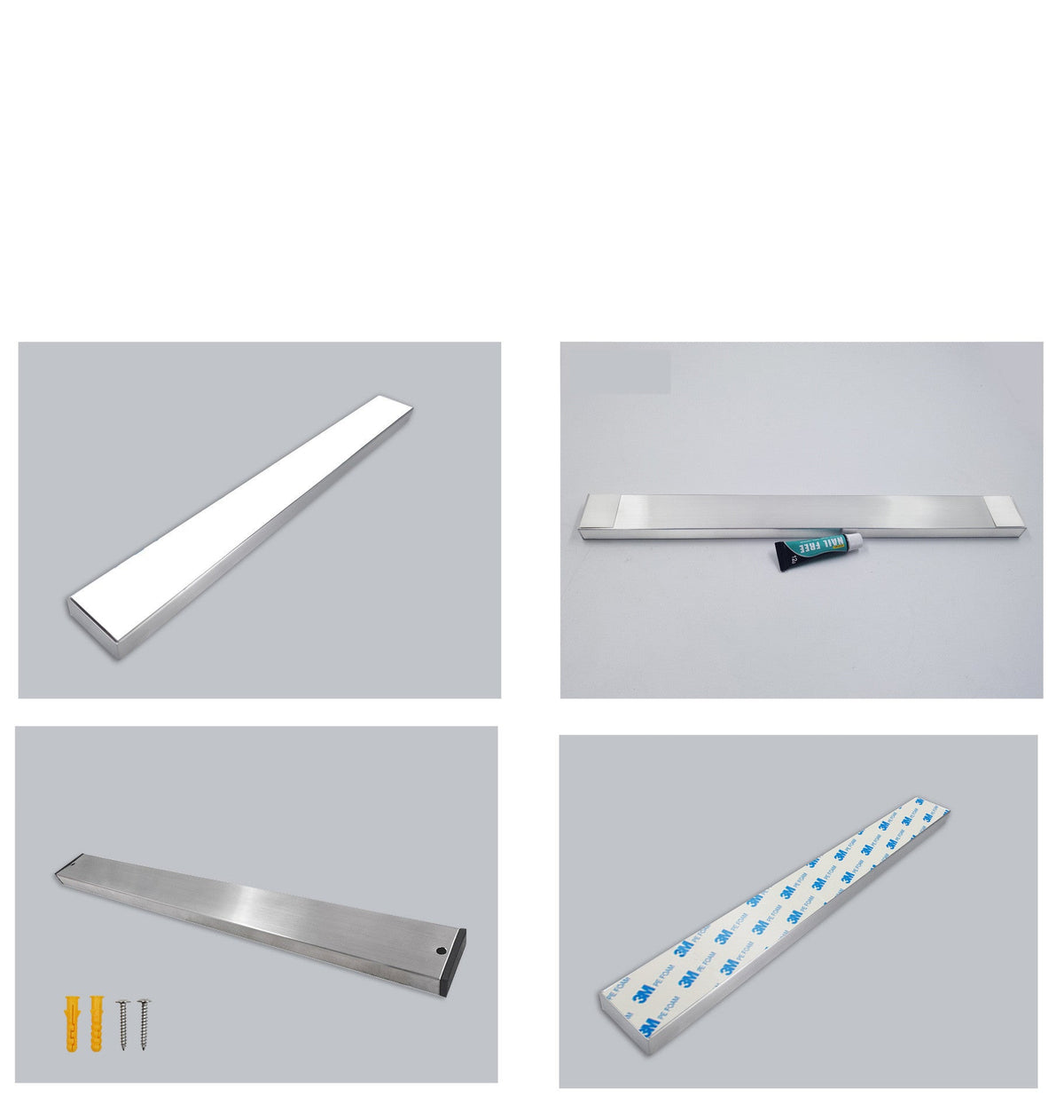 Wall-Mounted Kitchen Knife Storage Rack
