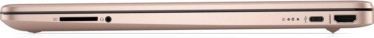 HP 15.6" HD Intel Celeron - Pale Rose Gold - 4GB RAM - 128GB SSD - 15-DY0027DS