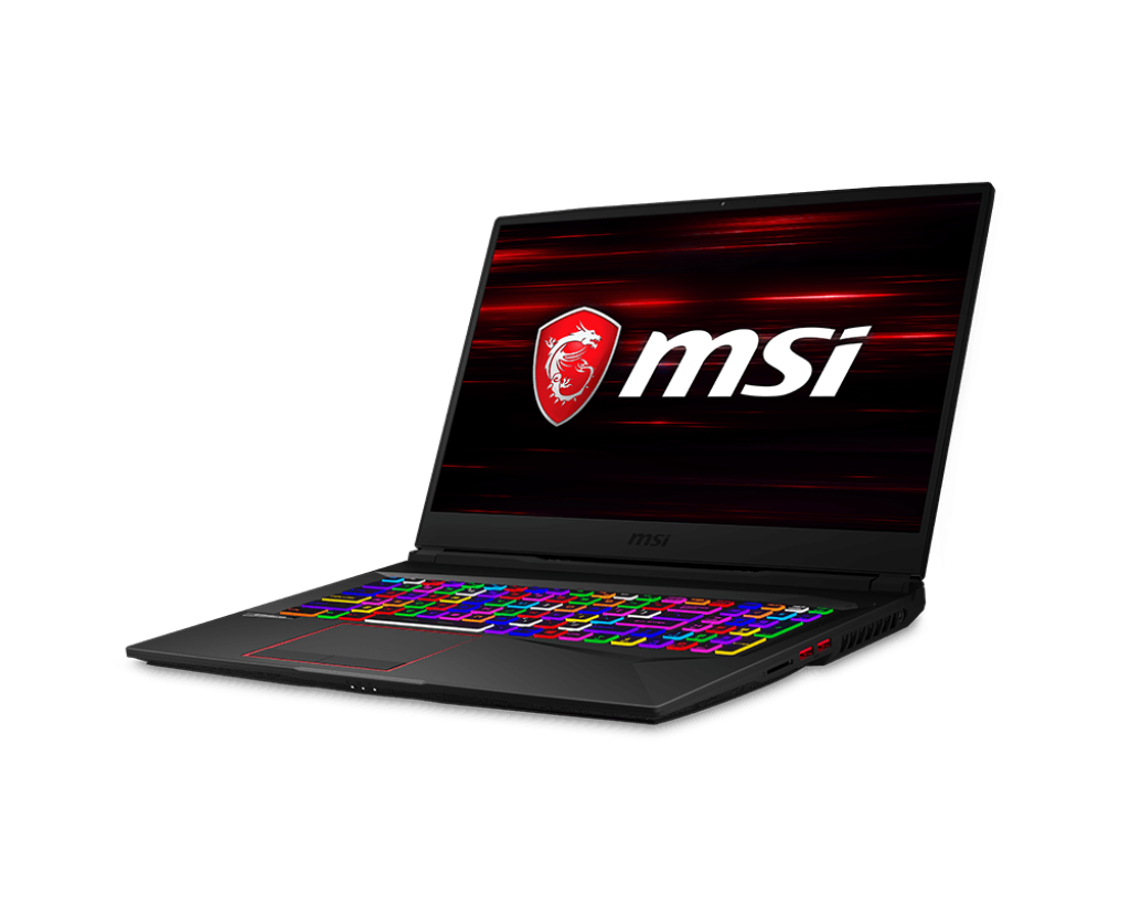 MSI GE75 Raider-646 17.3" 144Hz -  i7-9750H - 16GB GDDR4 - RTX 2070 - 1TB NVMe SSD - Black - GE75646