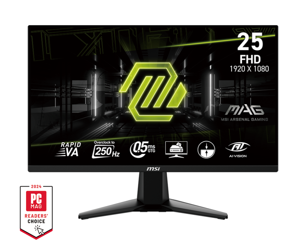 MSI MAG255XFV 25" FHD 250Hz Gaming Monitor