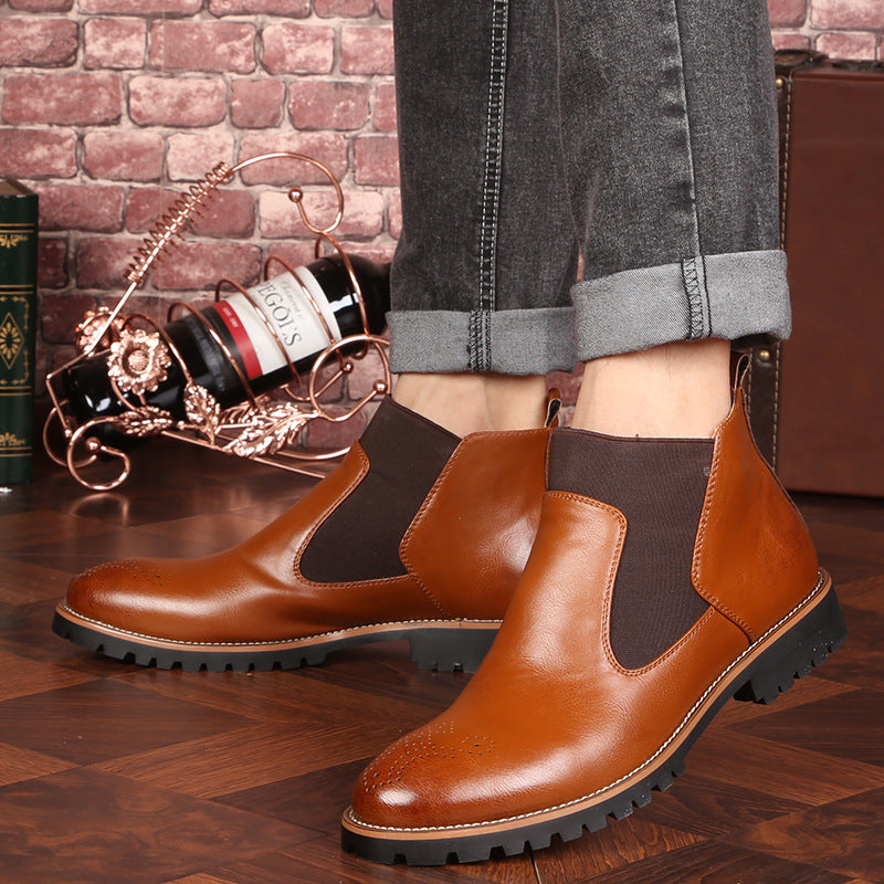 Men's Leather Martin Boots