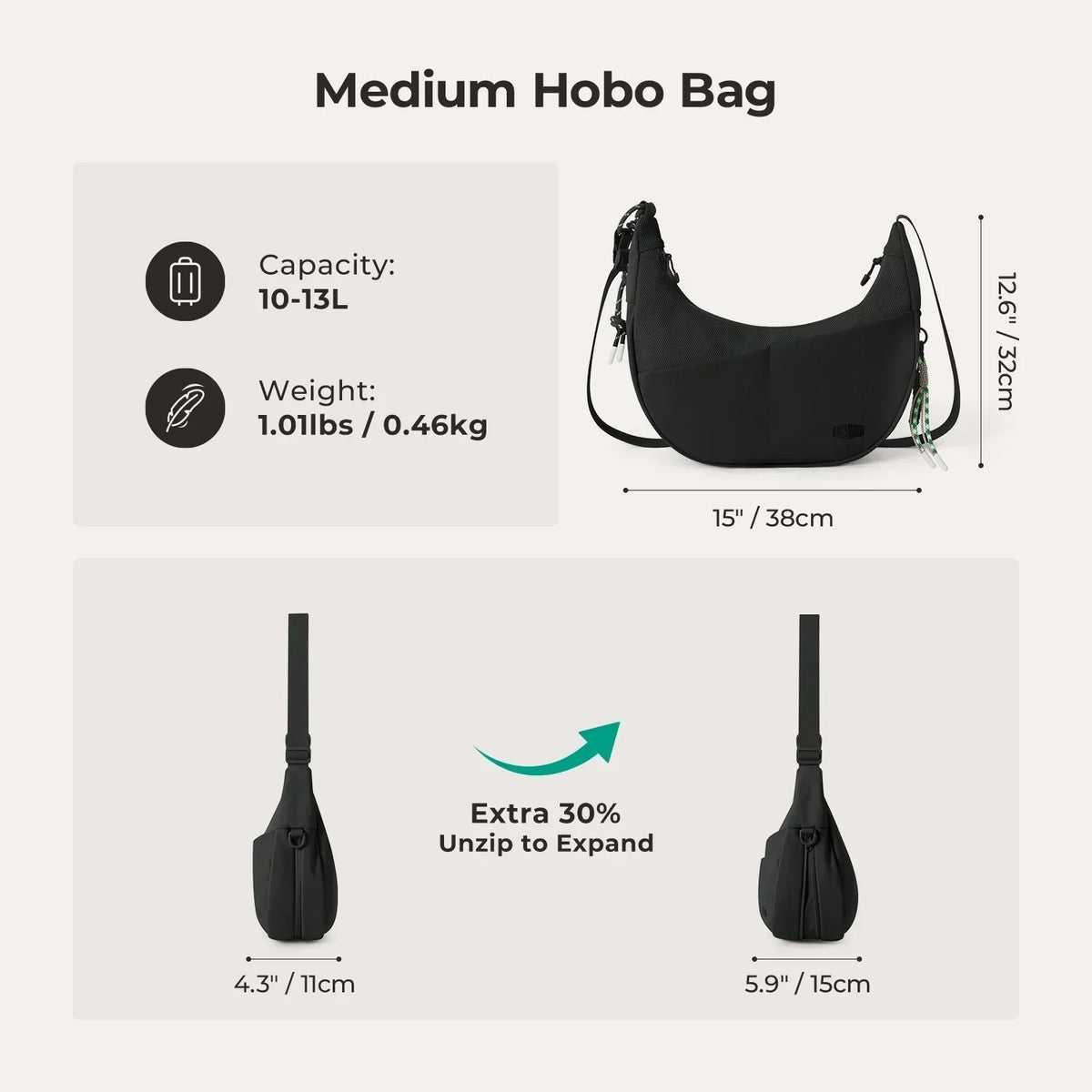REIKI Hobo Bag