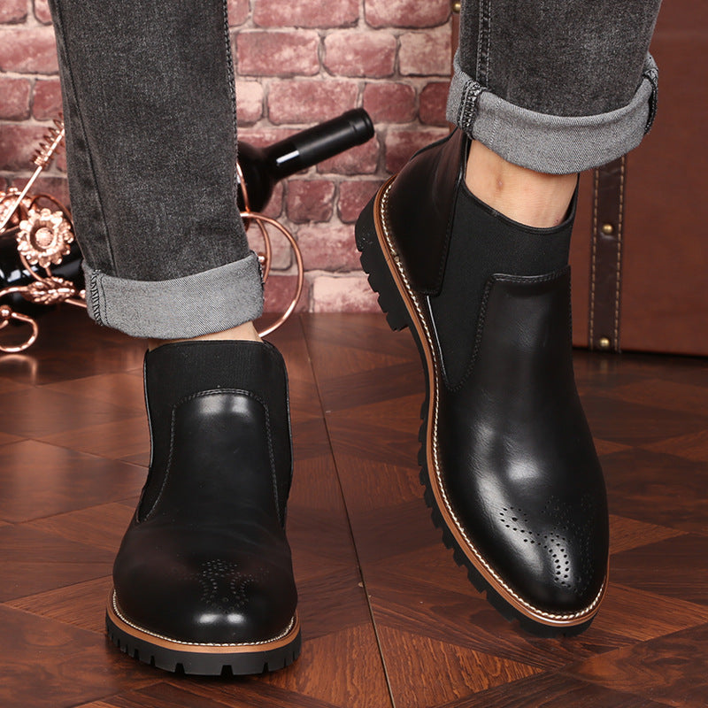 Men's Leather Martin Boots
