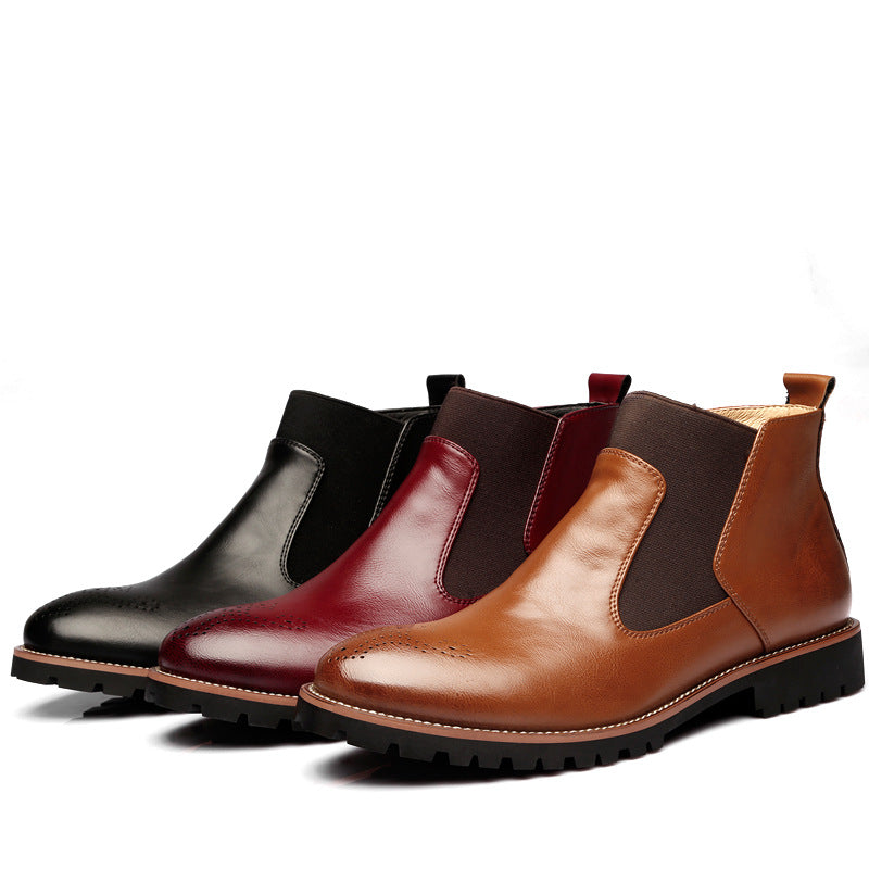 Men's Leather Martin Boots