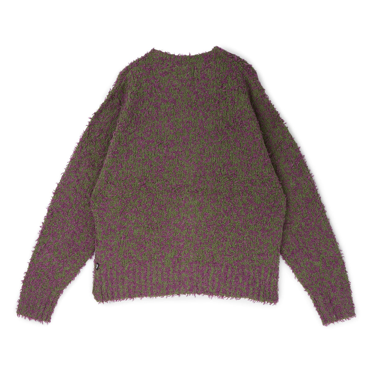 Stussy Textured Cardigan (Purple/Green)
