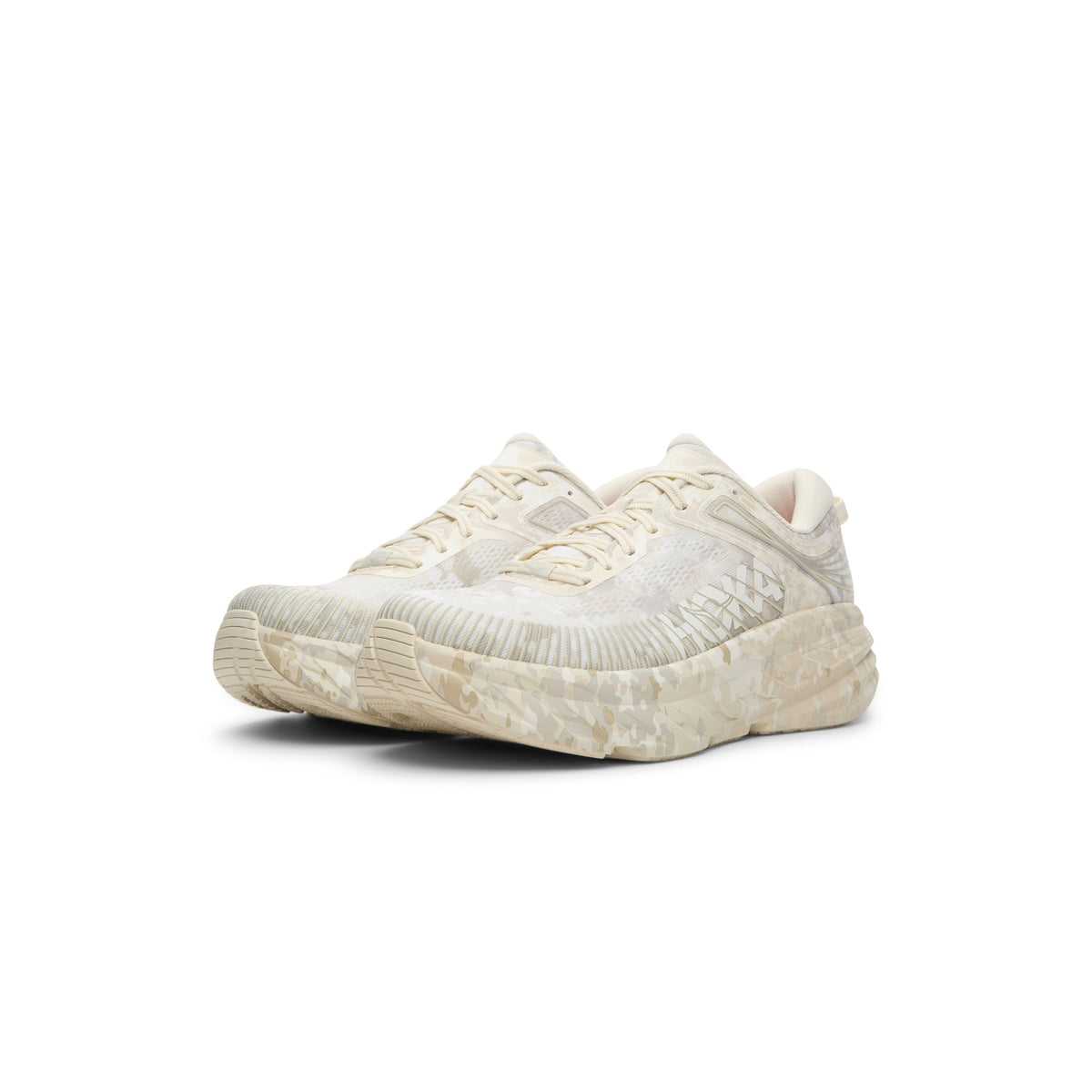 HOKA Bondi 7 Beams (Turtledove/Tidal Foam)