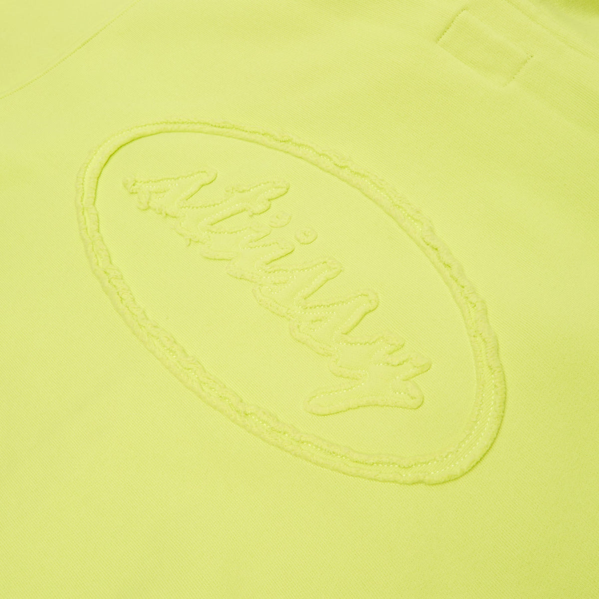 Stussy Cursive Applique Zip Hood (Lime)