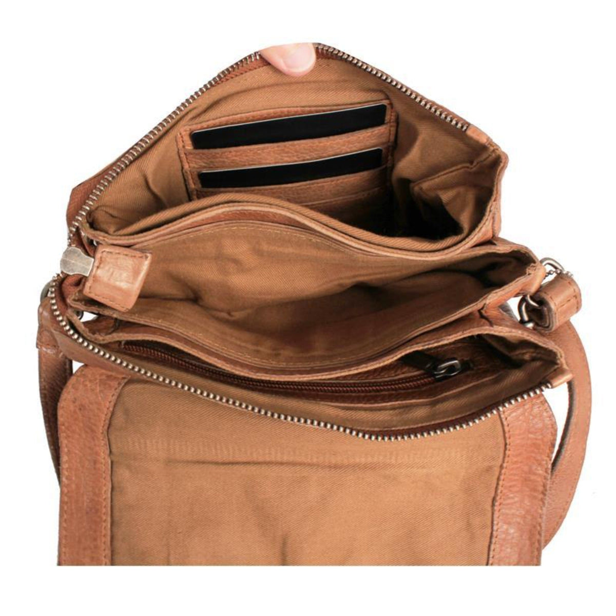 Harbor Leather Crossbody Bag